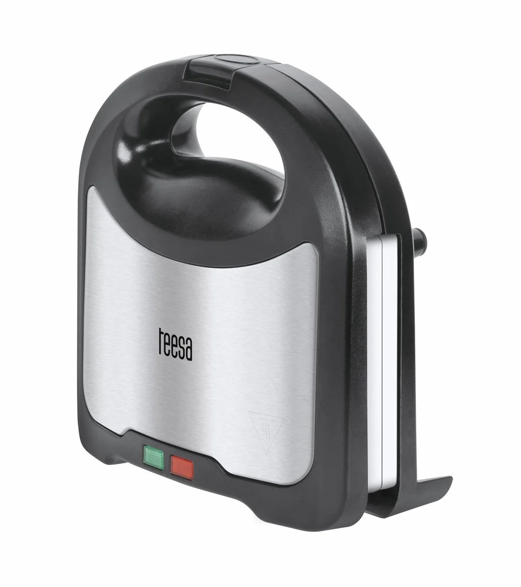 Teesa Opiekacz Do Kanapek 800 W Stal Nierdzewna Wkłady z Powłoki Ceramicznej TSA3222