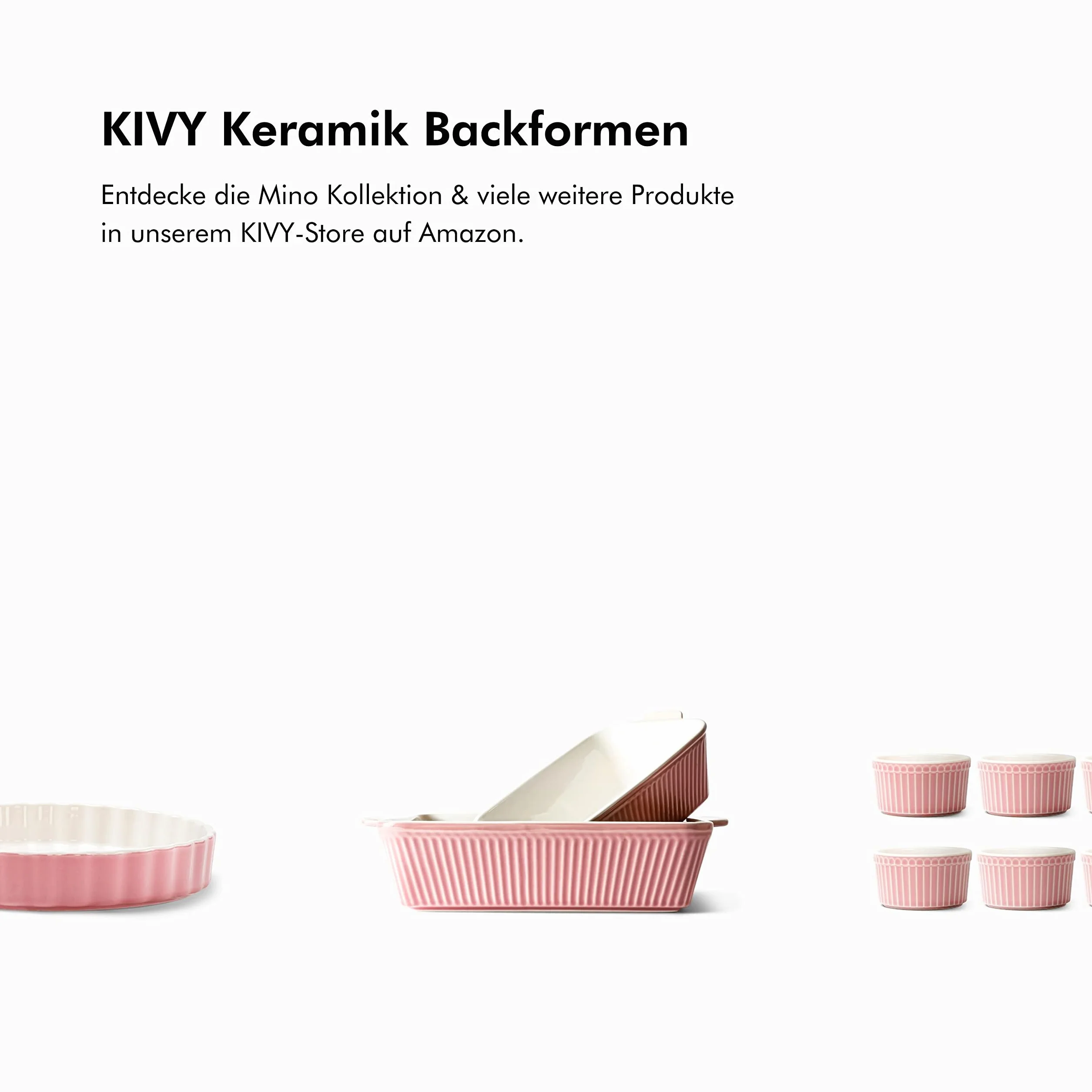 KIVY Ceramiczna forma do quiche i tarty – 28 cm, różowa, nieprzywierająca, okrągła, 1,76 kg, nadaje się do piekarnika i zmywarki