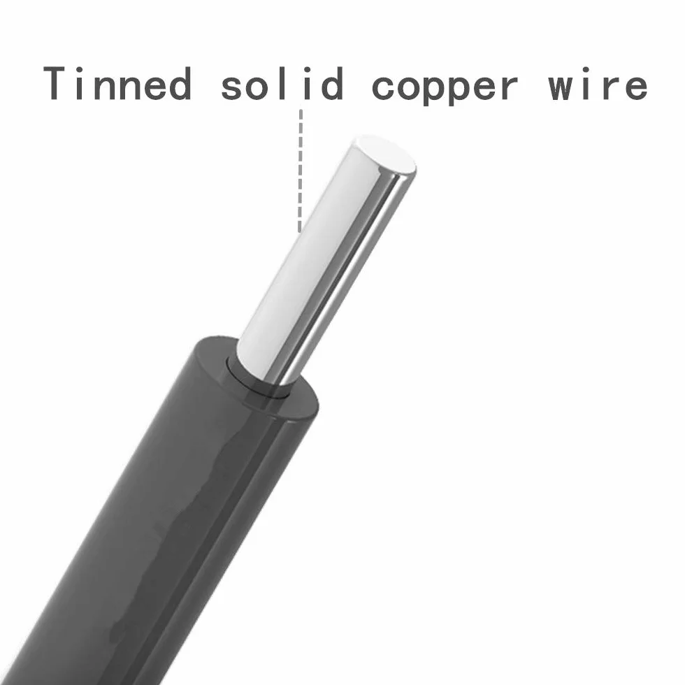 TUOFENG 20 awg drut stały Core Hookup Fili-6 różnych kolorów zworka drucianego 26,3 ft lub 8 m każdy, 20 mierników ocynowanego drutu miedzianego PCW (OD: 1,7 mm) hak nad drutem zestaw
