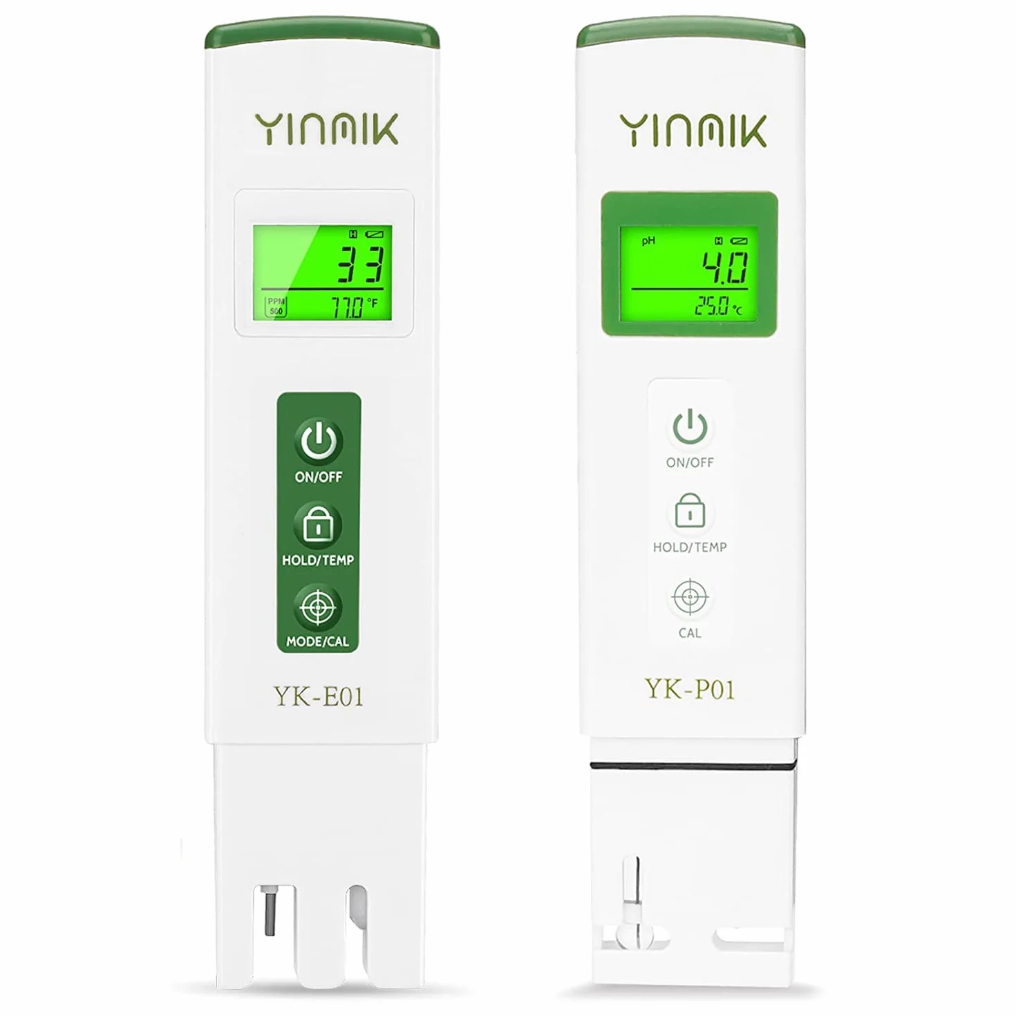 YINMIK Profesjonalny miernik pH i TDS 4 w 1 cyfrowy tester jakości wody z ATC