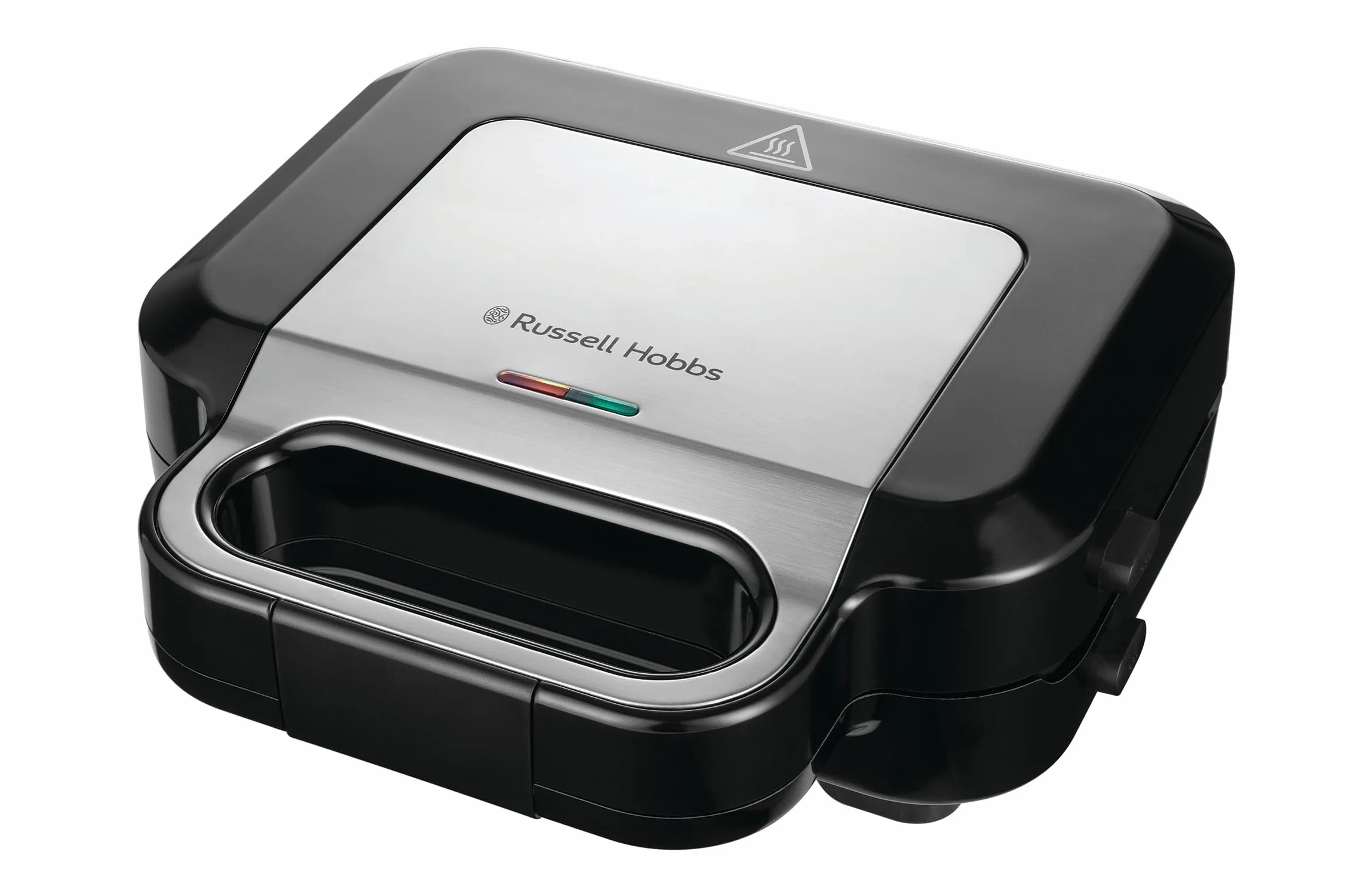 Russell Hobbs Opiekacz do kanapek 3w1 (opiekacz, gofrownica, grill), płyty można myć w zmywarce, głębokie płyty + powłoka nieprzywierająca, bez BPA, przechowywanie w pionie, 750W, Creations, 26810-56