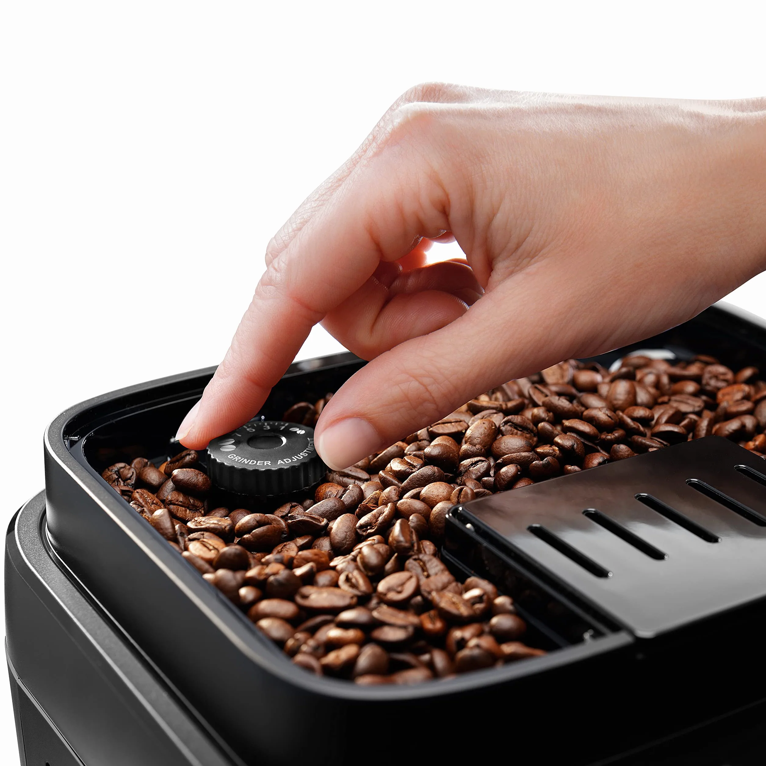 De'Longhi Wspaniały Evo Next ECAM312.80.TB, automatyczny ekspres do kawy z mlekiem, ekspres do kawy i cappuccino z intuicyjnym wyświetlaczem dotykowym, 1450 W, czarny/tytanowy