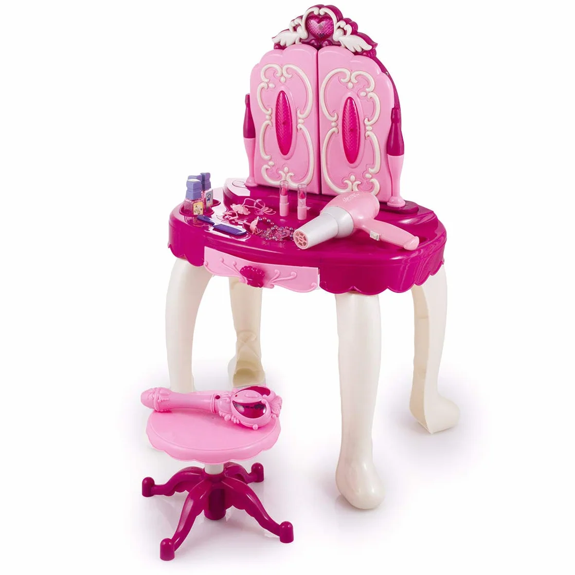Toaletka dla dziewczynki z magiczną różdżką Kinderplay KP8846