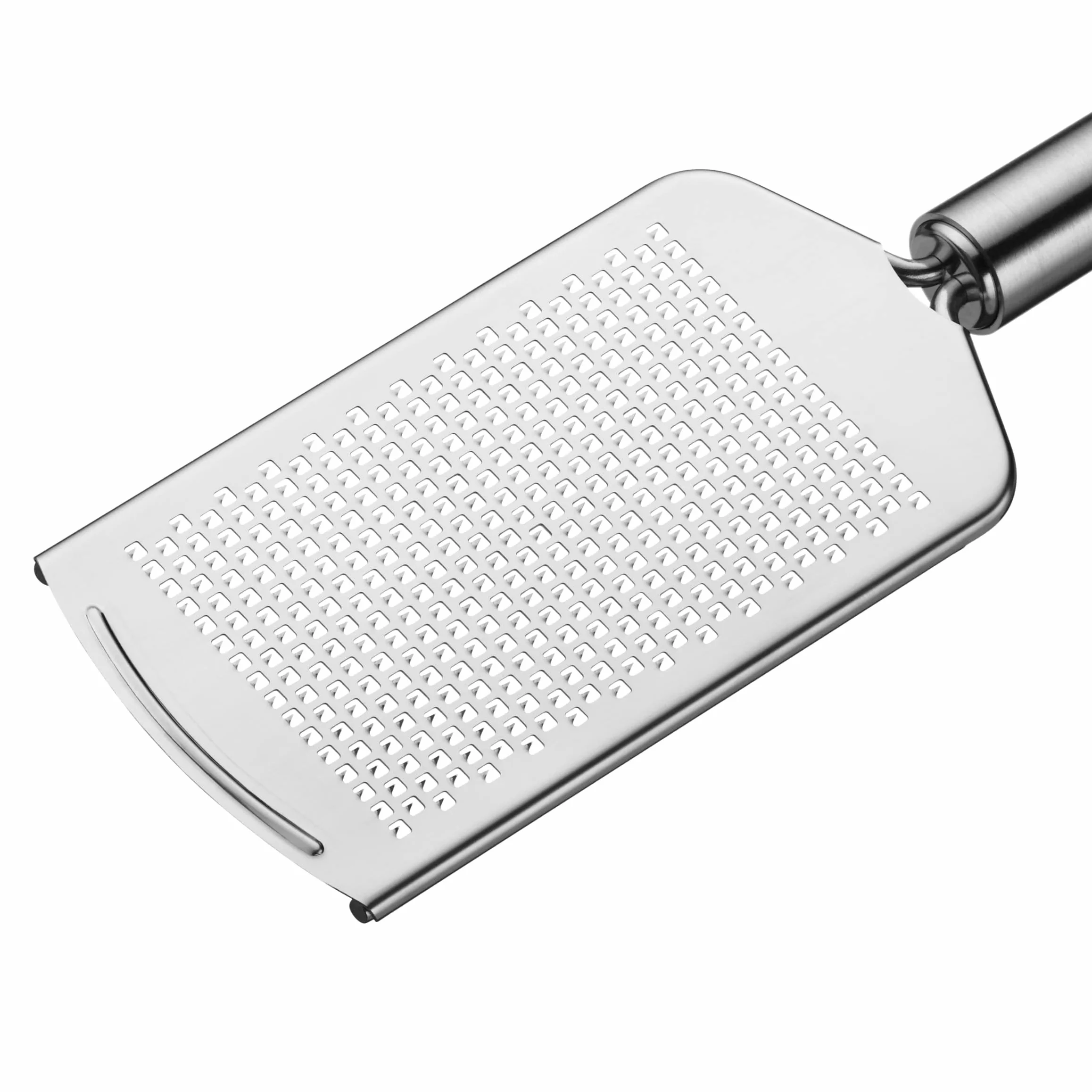 WMF Profi Plus tarka kuchenna ze stali nierdzewnej, drobna 25 x 6 cm, tarka do sera, tarka do parmezanu, stal nierdzewna Cromargan, częściowo matowana, nadaje się do mycia w zmywarce