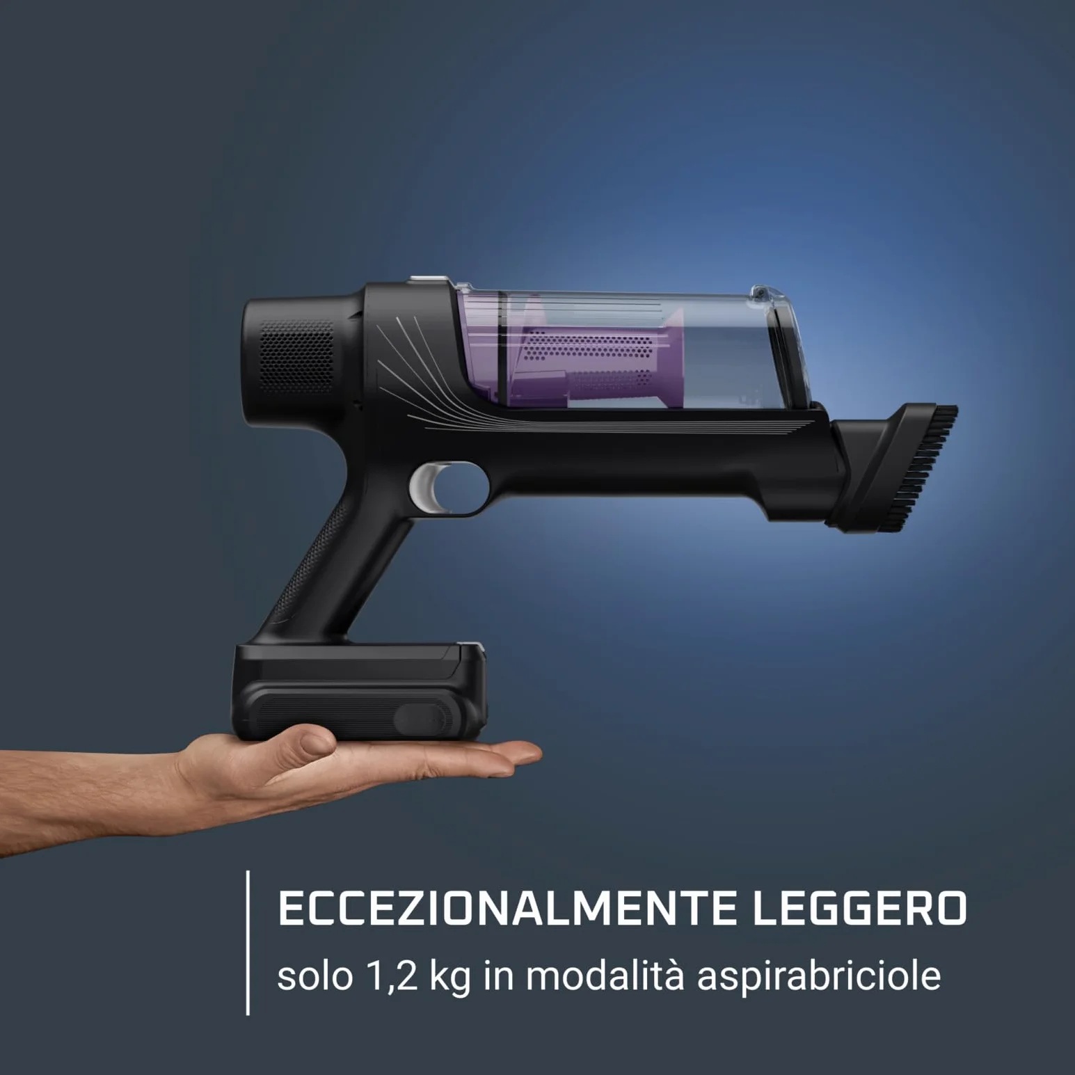 Rowenta RH6A33 X-PERT 7.60 Bezprzewodowy odkurzacz pionowy 140 W, podświetlacz LED, czyszczenie wszystkich powierzchni, szczotka do sof, ultralekki, długi czas pracy,