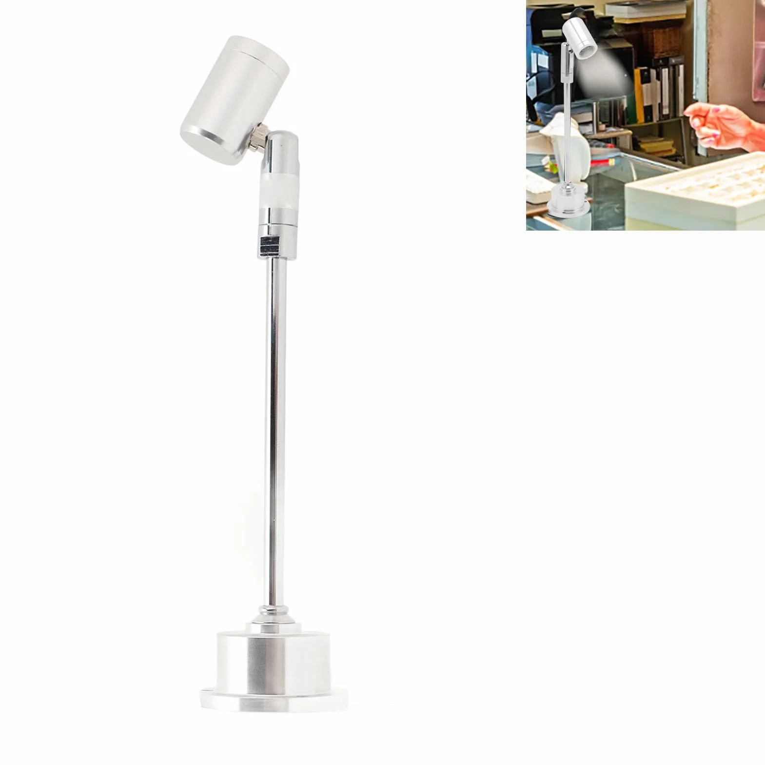 Mini Oświetlenie Punktowe LED, Oświetlenie Obrazów do Wnętrz Oświetlenie Artystyczne Oświetlenie Akcentujące, Mini Reflektory do Malowania Obrazów Rośliny Prezentacja Biżuterii