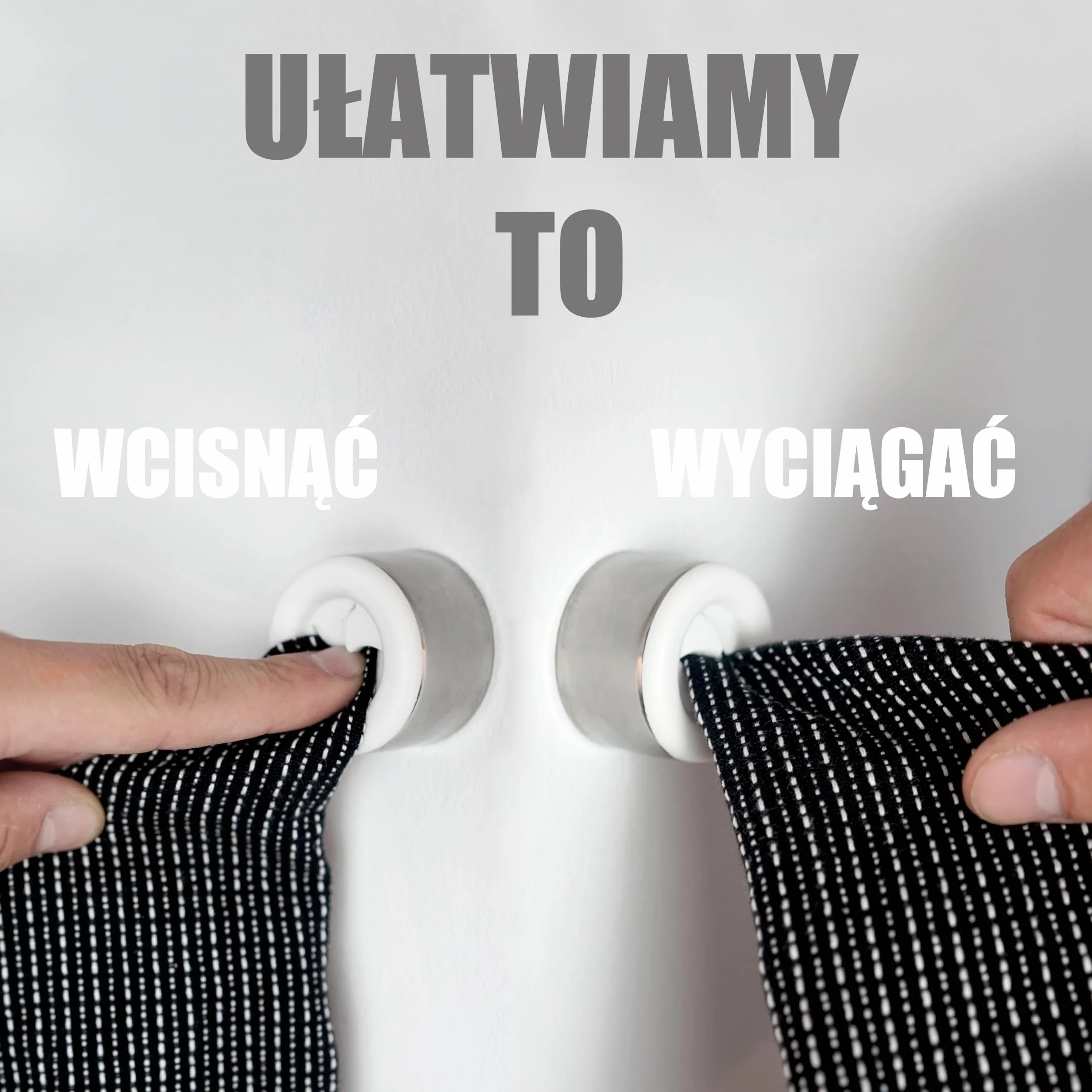 4 wieszaki na ręczniki premium, do łazienki, kuchni i gospodarstwa domowego, ze stali nierdzewnej, okrągłe - chromowane, samoprzylepne, bez wiercenia (białe)