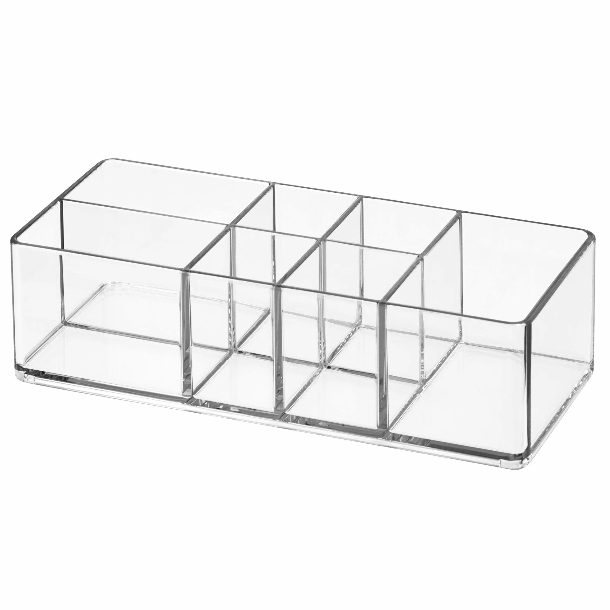 iDesign Med+ Organizer, Przezroczysty, 17.8 x 5.1 x 7.6 cm