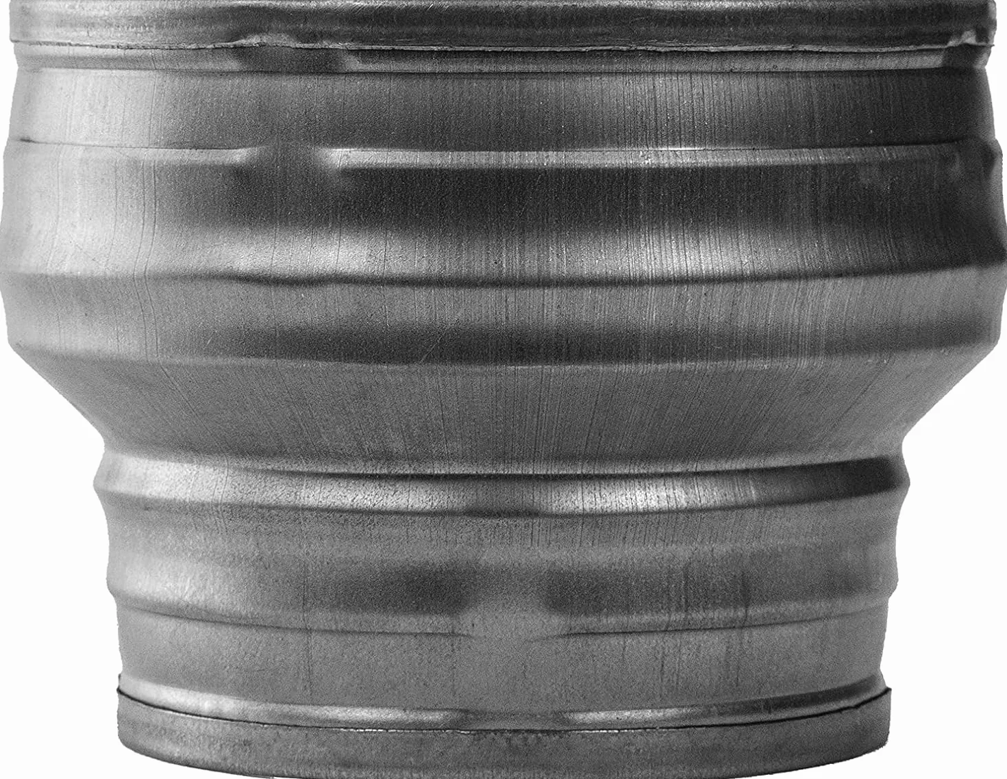 Vent Systems 150 mm do 125 mm adapter reduktora rury, łącznik, podwyższenie rury, stożek redukcyjny do systemów wentylacyjnych HVAC, układów wydechowych i namiotów wzrostowych