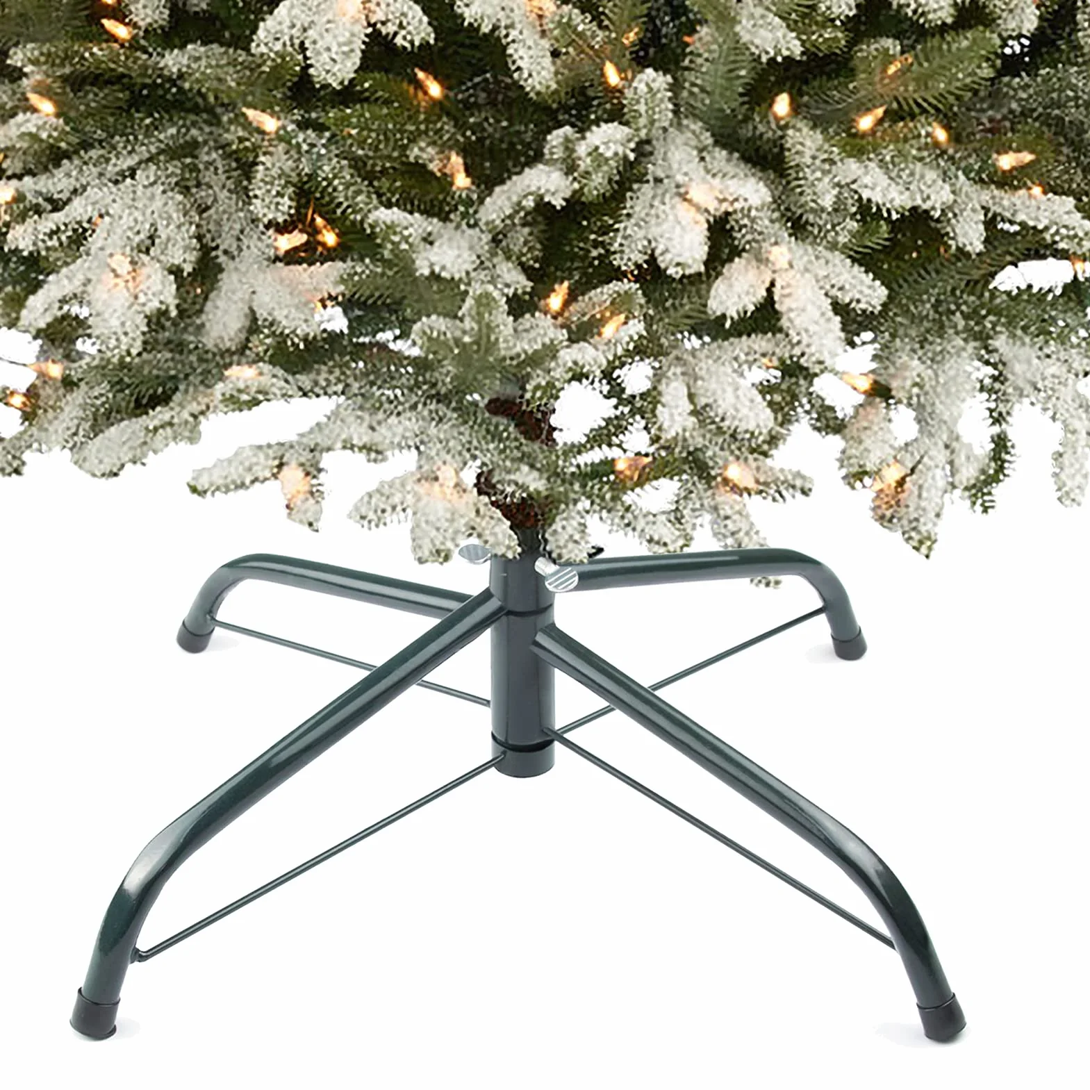 Stojak na choinkę metalowy 40 cm do 50 kg składany uniwersalny 60-300 cm