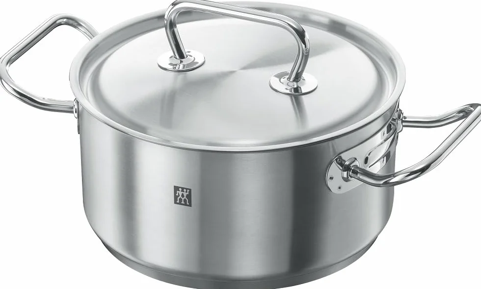 ZWILLING Kochtopf-Set, 5-tlg., 4 Deckel, Induktionsgeeignet, Edelstahl, Twin Classic