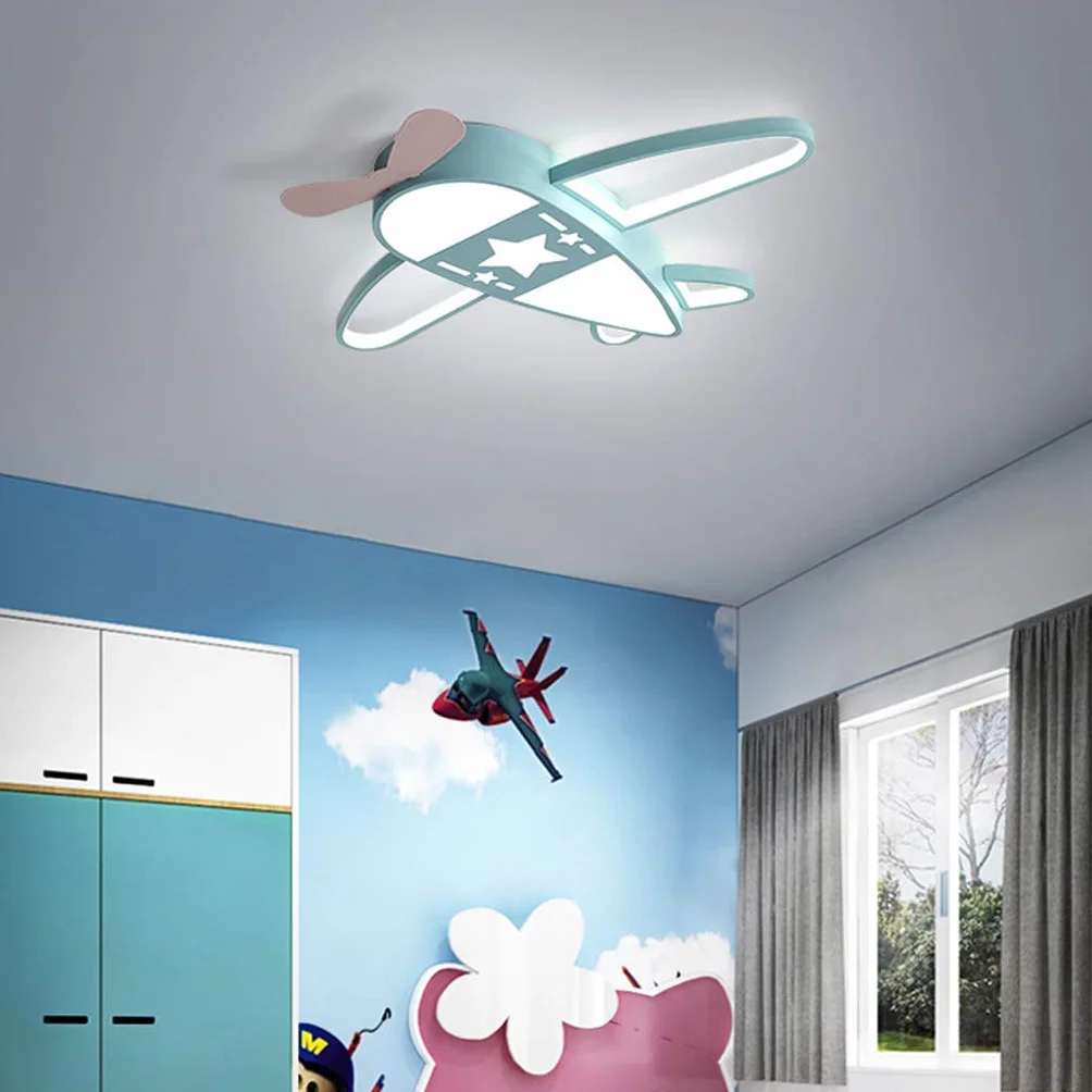 Lampa sufitowa LED, dla chłopców, dziewczynek, dzieci, kreatywna, motywy z kreskówki, ochrona oczu, do sypialni, pokoju dziecięcego, salonu, ściemniana, dekoracja, z pilotem
