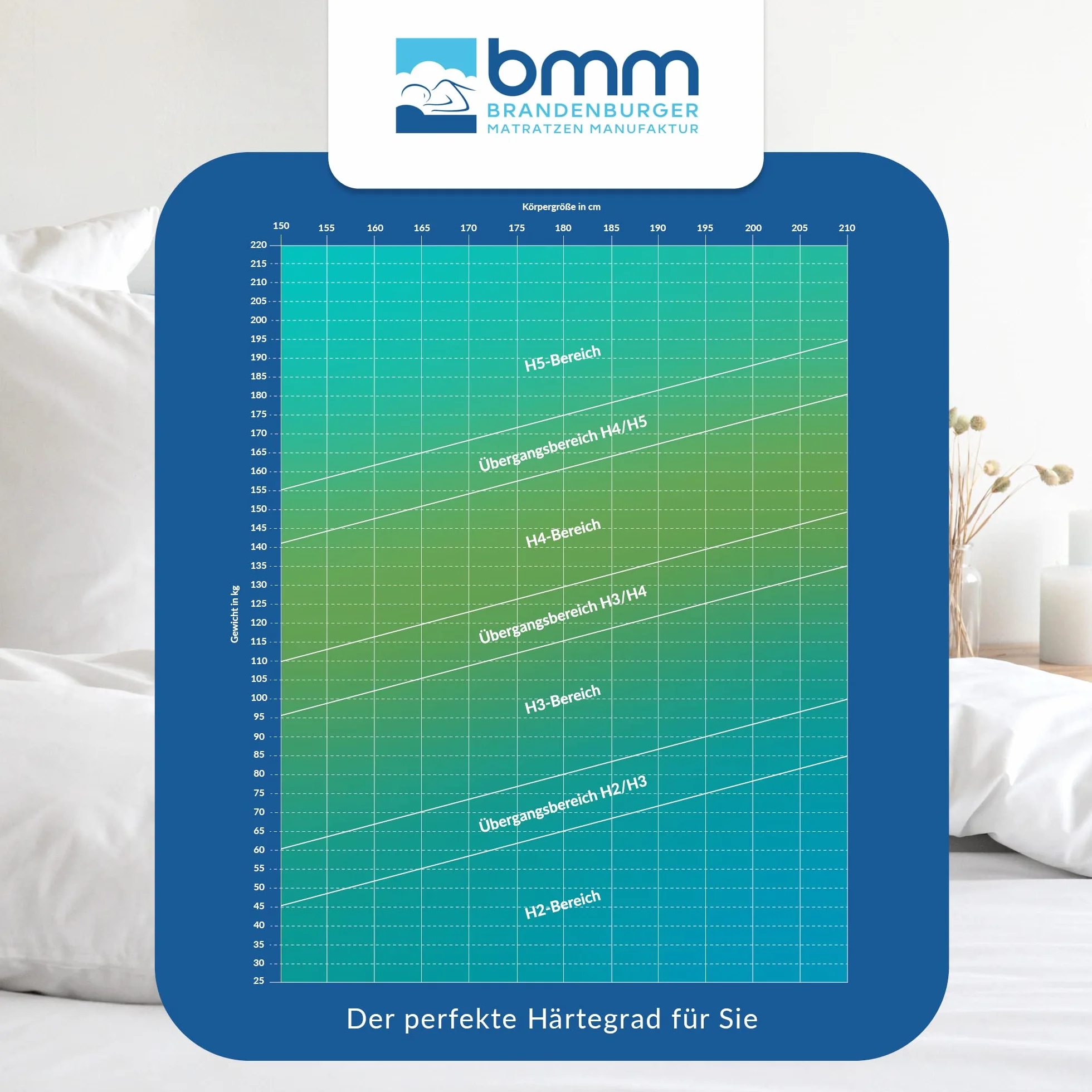BMM Materac 160 x 200 cm, komfortowy, 23 H3, twardy materac z zimnej pianki, certyfikat Öko-Tex, ergonomiczny, 7-strefowy materac, wysokość 23 cm, komfort 23 / materac wyprodukowany w Niemczech