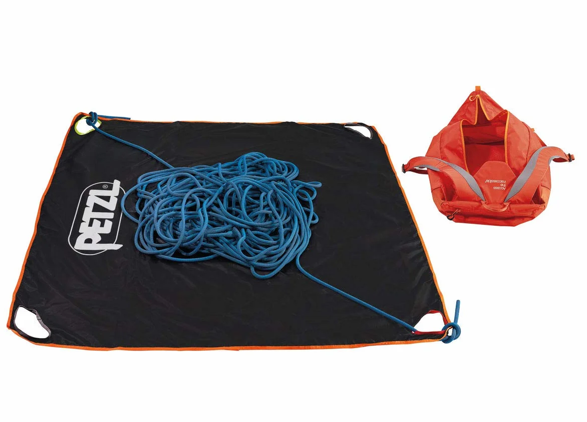 Petzl Tarp, tytułowa lina dorosłych ręczników unisex, czarny, unikalny rozmiar