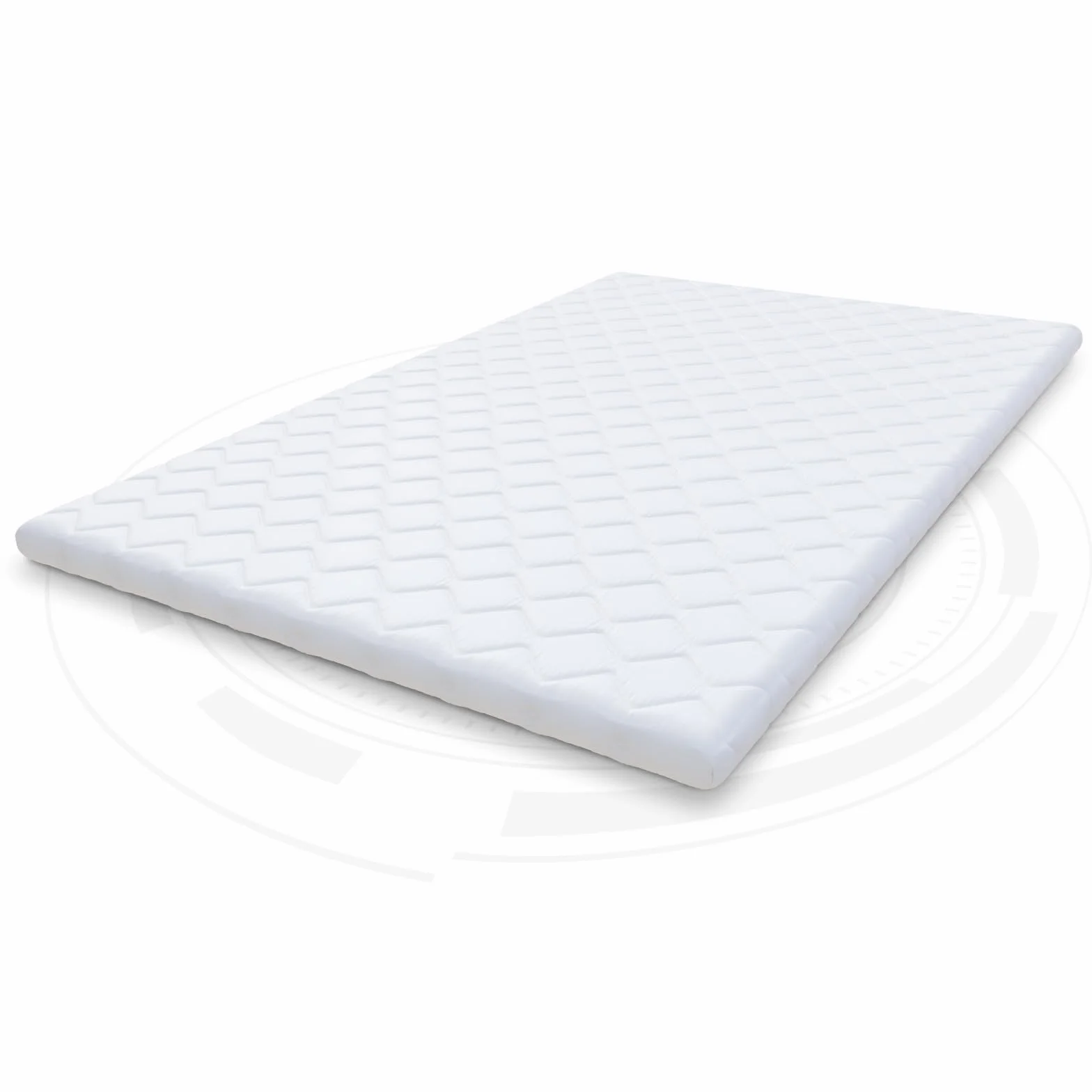 FDM Nakładka na materac KOKOS, 160 x 200 cm, stopień twardości H4, wysokość ok. 1 cm, nadaje się dla alergików, certyfikat Öko-Tex, kolor biały