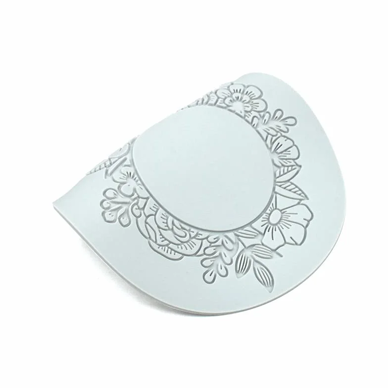 Silikonowa mata do fondantu, forma do odlewania cukru, jadalne ciasto, kuchnia molekularna, dekoracja, forma do ciasta, koronki silikonowe, okrągłe girlandy