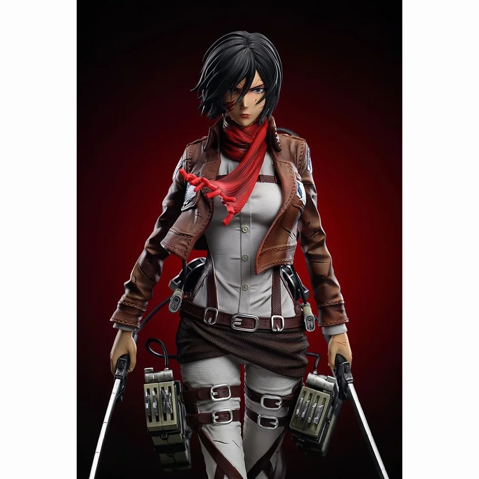Zhongkaihua Figurka Levi, figurka Levi, podstawa, styl Ballte, 35 cm, kolekcjonerski model z PCW, statuetka do dekoracji domu, ozdoba dla dorosłych fanów
