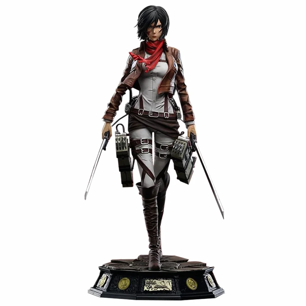 Zhongkaihua Figurka Levi, figurka Levi, podstawa, styl Ballte, 35 cm, kolekcjonerski model z PCW, statuetka do dekoracji domu, ozdoba dla dorosłych fanów