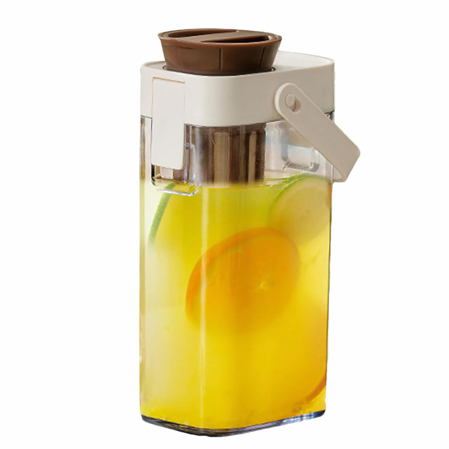 Cold Brew zaparzacz do kawy, zaparzacz do mrożonej herbaty, 9,06 x 4,96 x 3,5 cala szklany słoik z uchwytem do gotowania na lodzie, leemonadę, do domu, pracy i napojów letnich