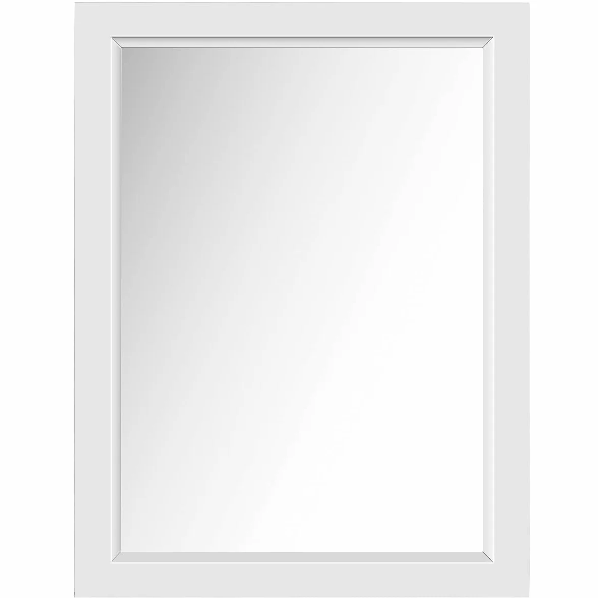 GIANTEX Szafka łazienkowa z lustrem, szafka wisząca z lustrem, szafka łazienkowa z półką z regulacją wysokości, lustro łazienkowe, szafka ścienna, szafka na kosmetyki z drewna, 50 x 16 x 66 cm (biała)