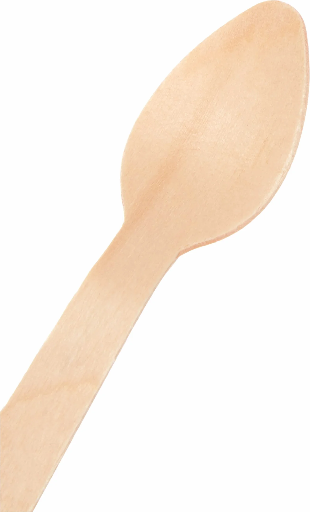 100 sztuk łyżeczek do kawy 11 cm naturalne drewno