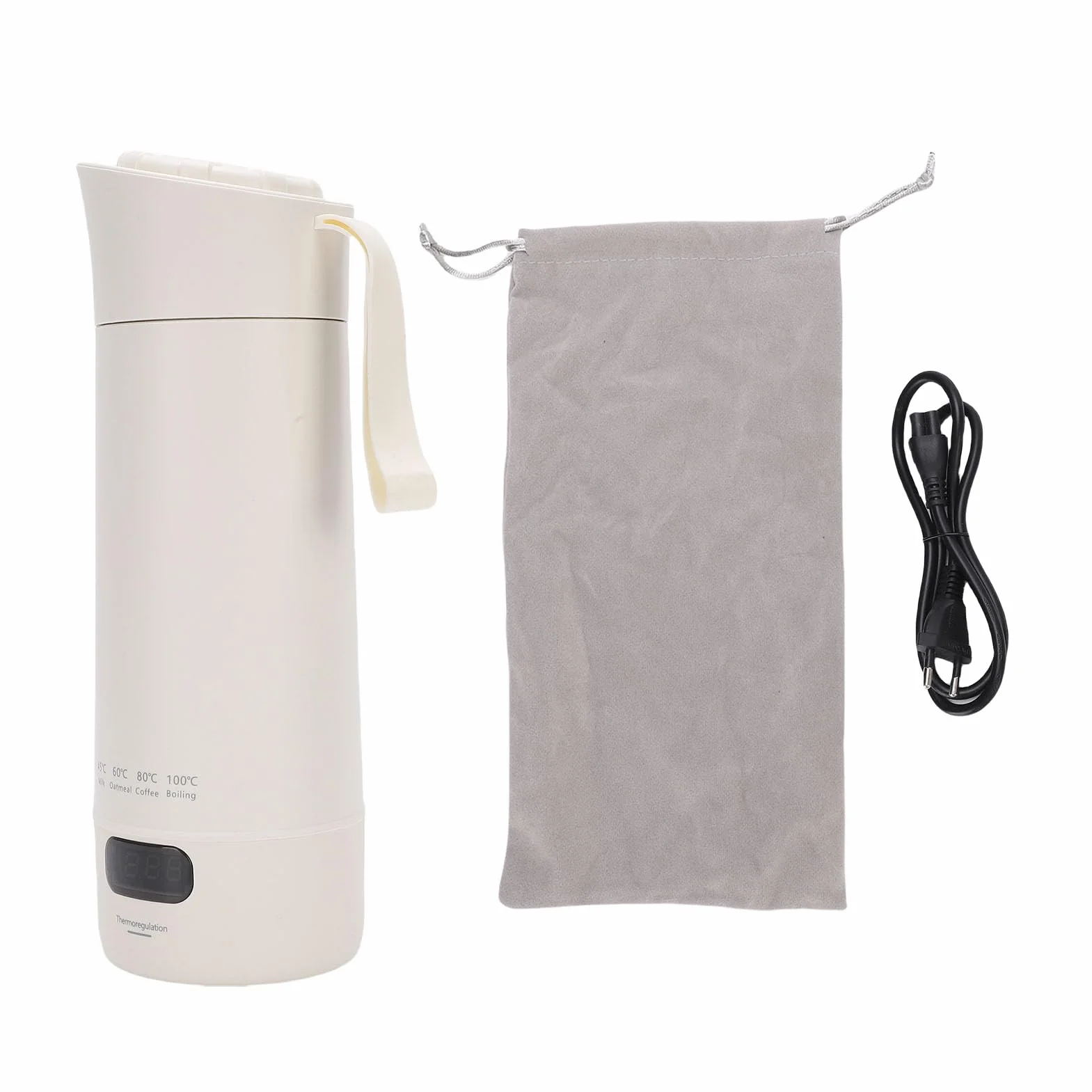 Przenośny czajnik elektryczny 400 ml 300 W stal nierdzewna 220V UE