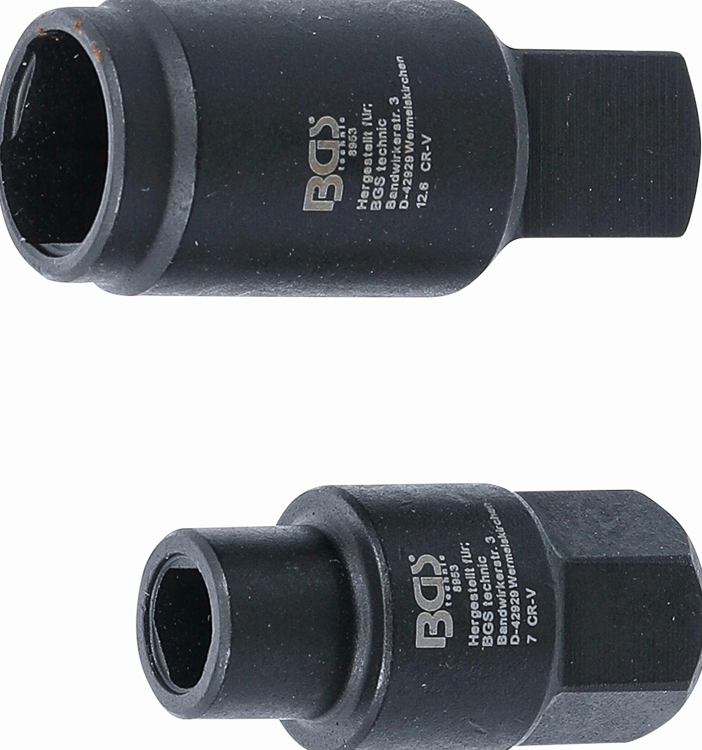 BGS 8953 | Nasadki do pomp wtryskowych Bosch | 3-kątne | 7 / 12,6 mm