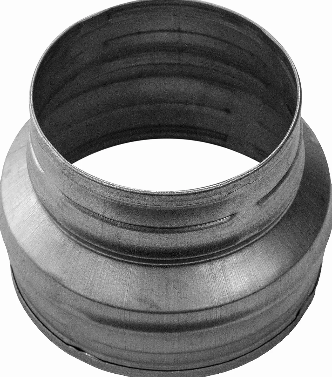 Vent Systems 150 mm do 125 mm adapter reduktora rury, łącznik, podwyższenie rury, stożek redukcyjny do systemów wentylacyjnych HVAC, układów wydechowych i namiotów wzrostowych