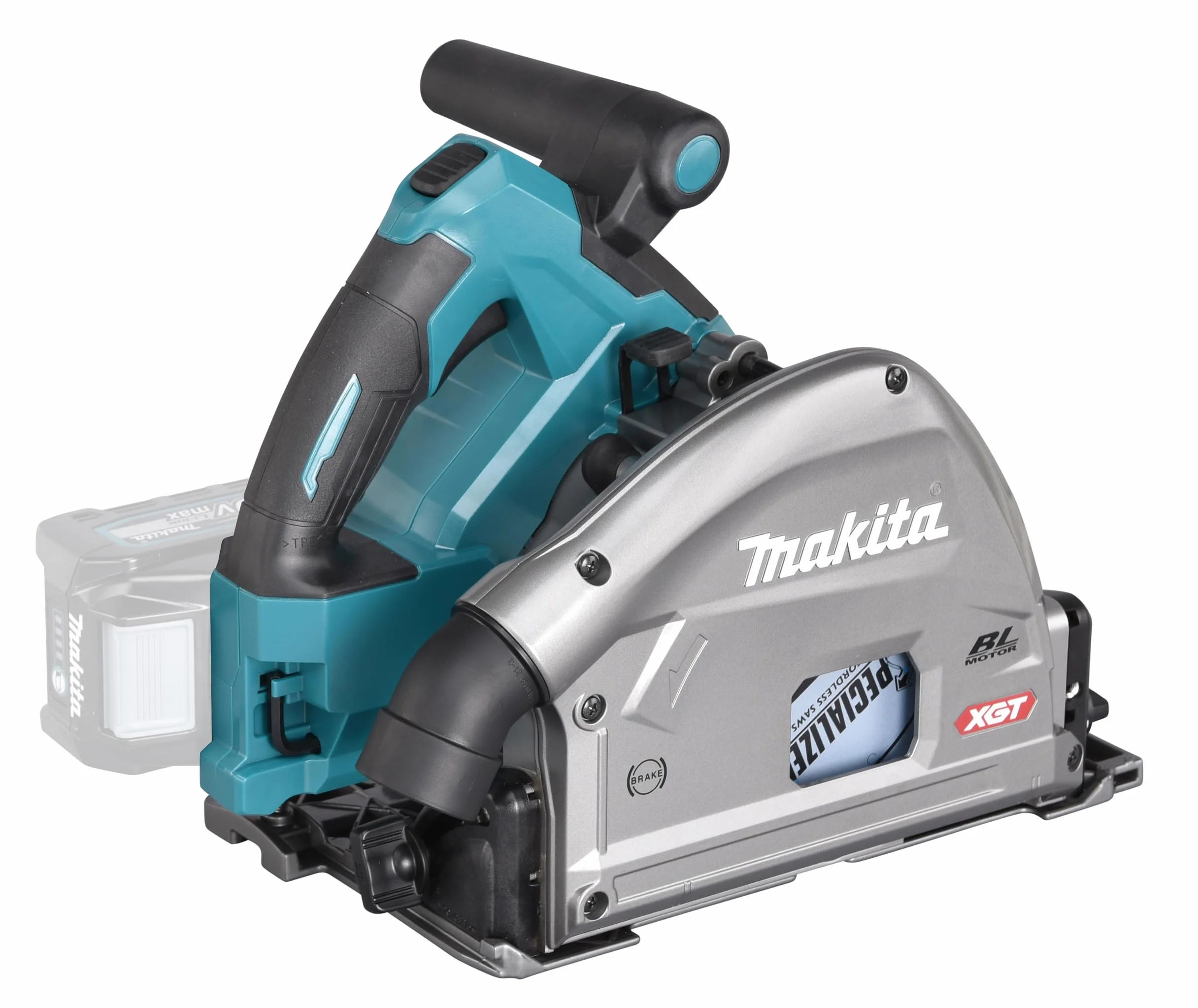 Makita SP001GZ03 Akumulatorowa Piła Zanurzeniowa 56 mm, 40 V maks., Bez Akumulatora, bez Ładowarki, w Makpac