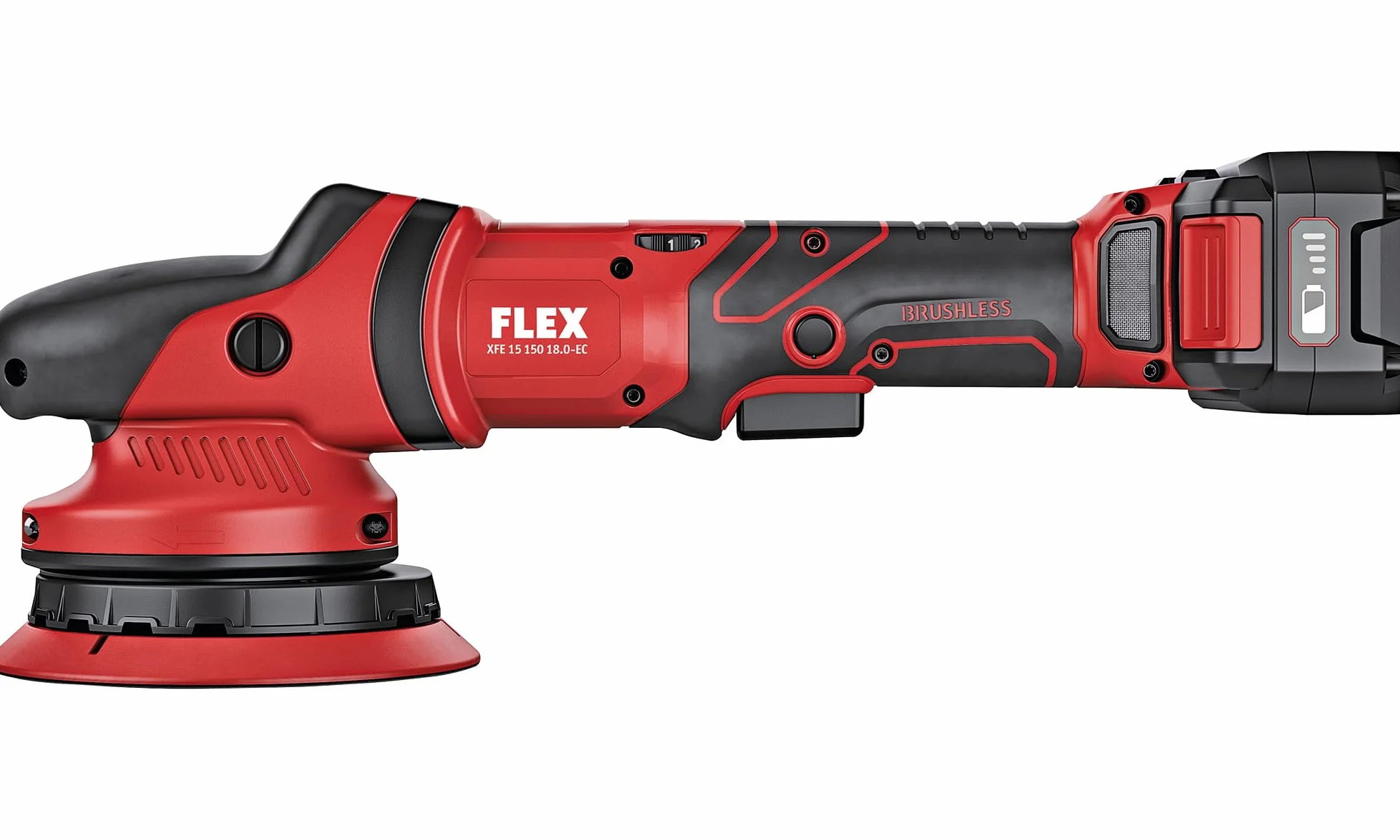 Flex 418099 bezprzewodowa polerka oscylacyjna, 18 V, czerwona, jeden rozmiar