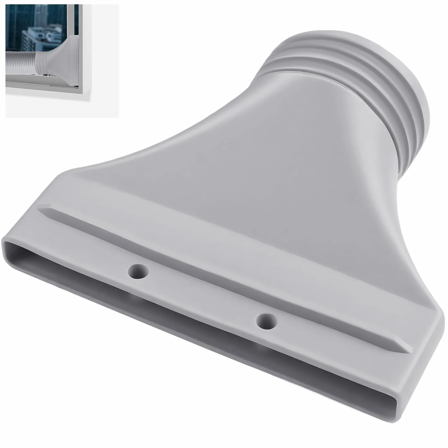 Adapter do węża klimatyzatora, płaskie przyłącze do rury wydechowej