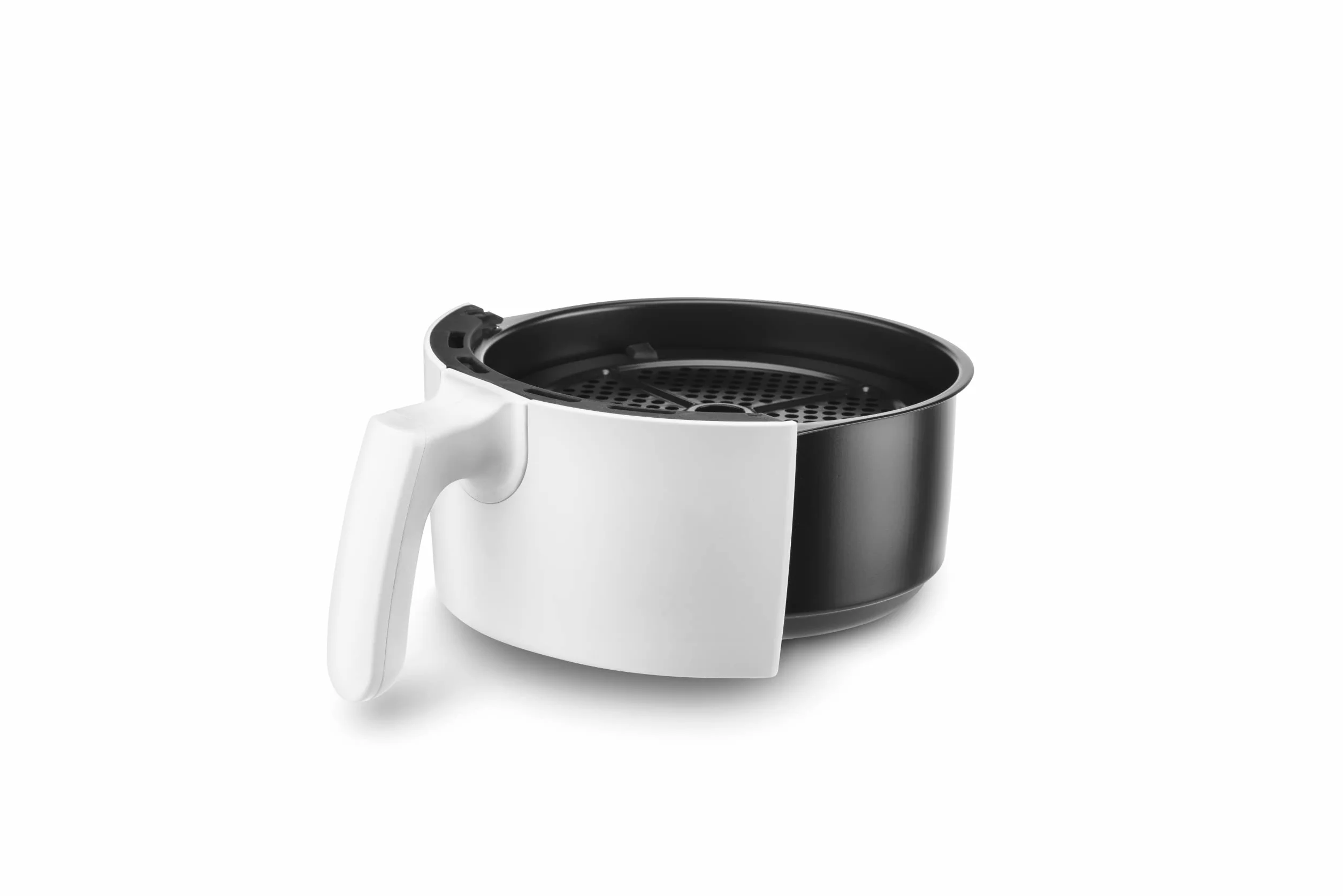 Ufesa Twist, frytkownica na gorące powietrze bez oleju, 2 l, Airfryer z 6 programami, 1200 W, zegar z zegarem, temperatura 80 °C do 200°C, nie zawiera BPA, powłoka nieprzywierająca, Cool-Touch, biała
