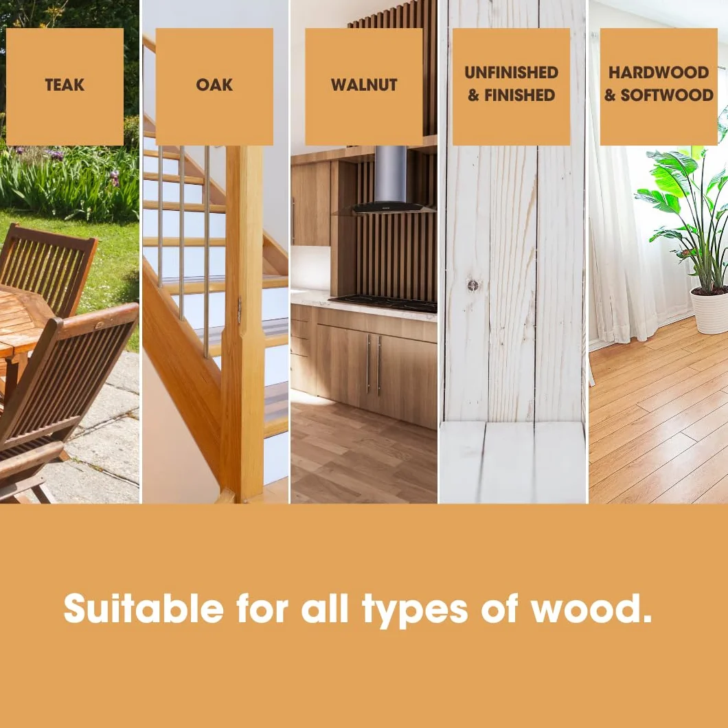 Olej do drewna Danish Oil for Wood marki Furniture Clinic – olej klasy premium podkreślający naturalne piękno dębu, sosny i innych gatunków drewna. 250 ml