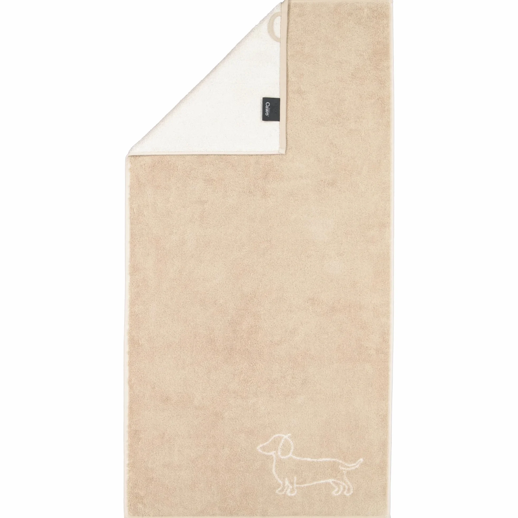 Cawö Home Ręczniki We Love Dogs Companion 6248 naturalny beż - 33 ręczniki 50 x 100 cm