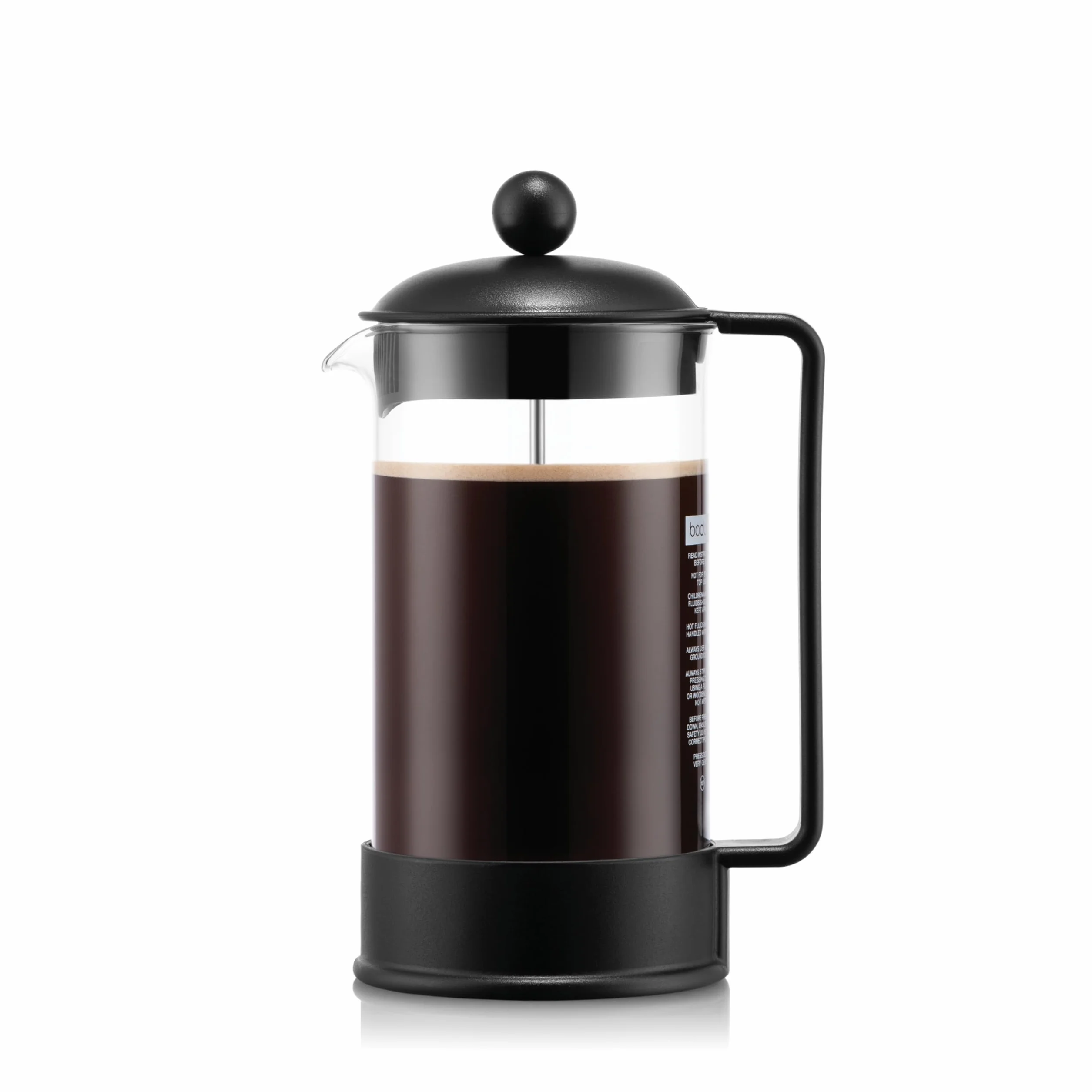 Bodum BRAZIL:,1548-01, zaparzacz do kawy, AA88 filiżanek, 1 l, czarny