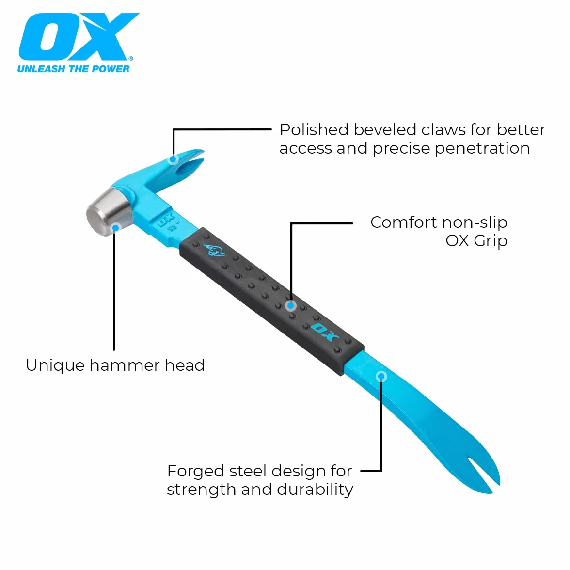 OX Pro Claw Bar 10" / 250 mm