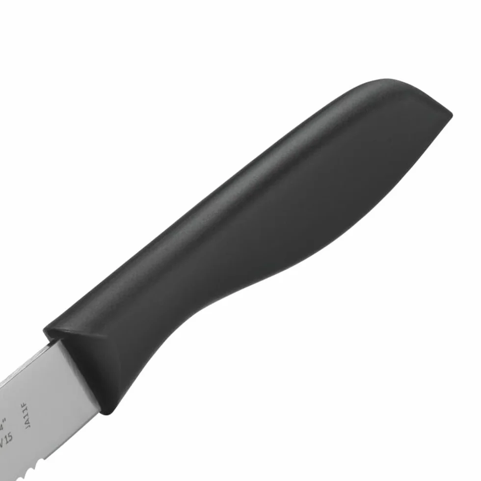 Wmf Classic Zestaw Noży 6 sztuk Czarny Srebrny
