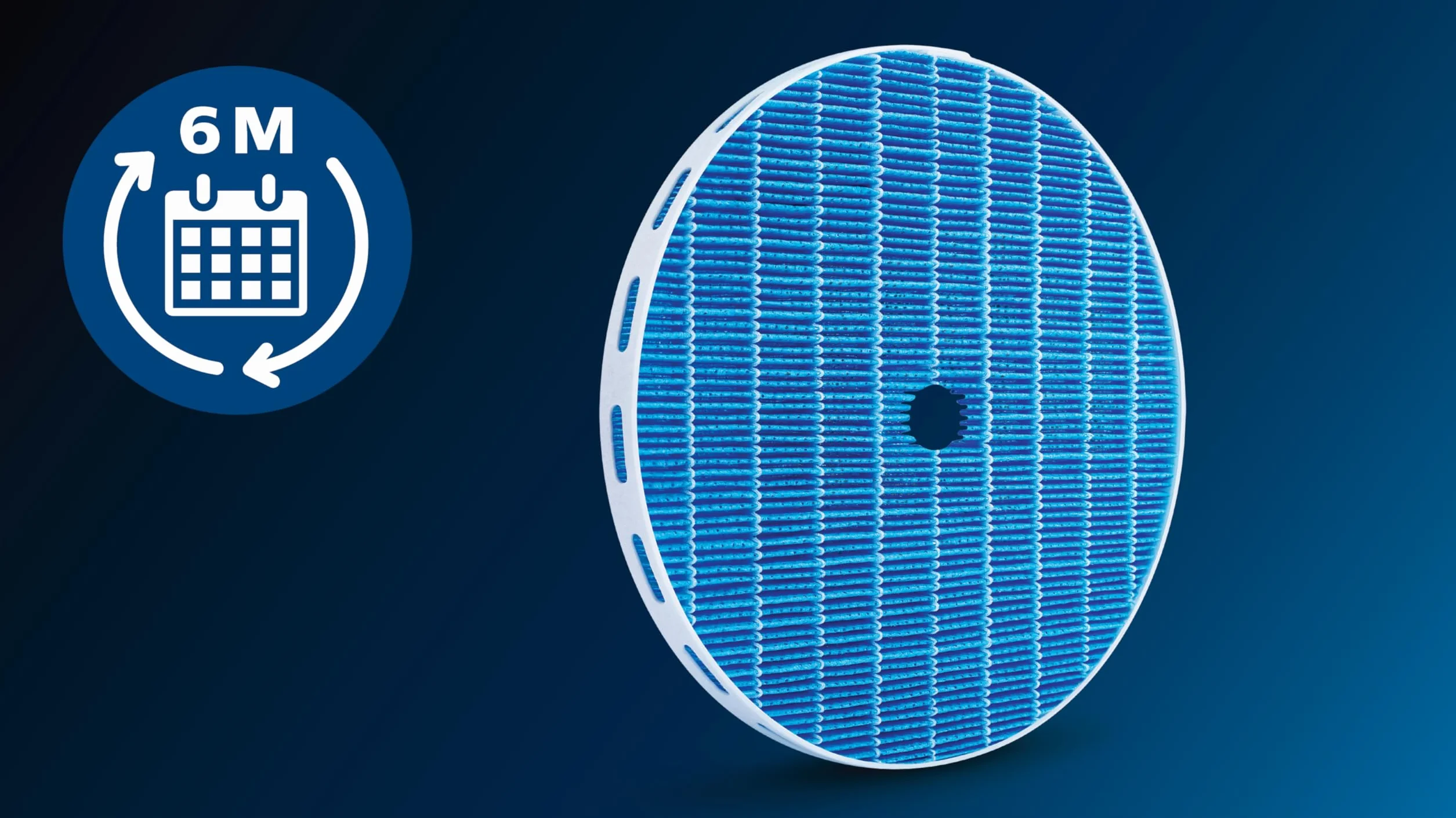 Filtr nawilżający Philips - Łatwe czyszczenie - Alarm informujący o konieczności wymiany filtra zapewnia zdrowe powietrze - Duża wydajność nawilżania NanoCloud - FY3435 30