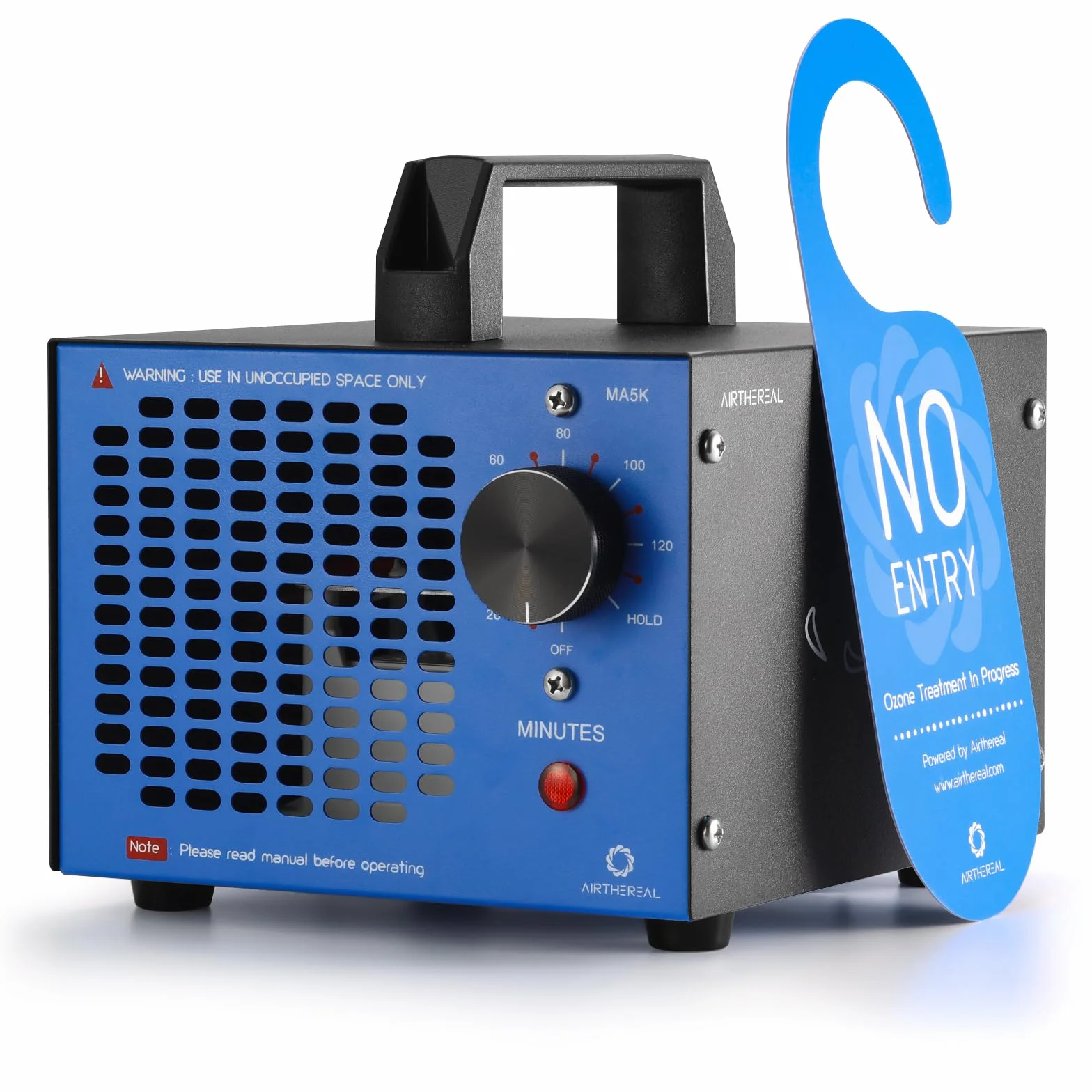 Airthereal MA5K generator ozonu, niebieski