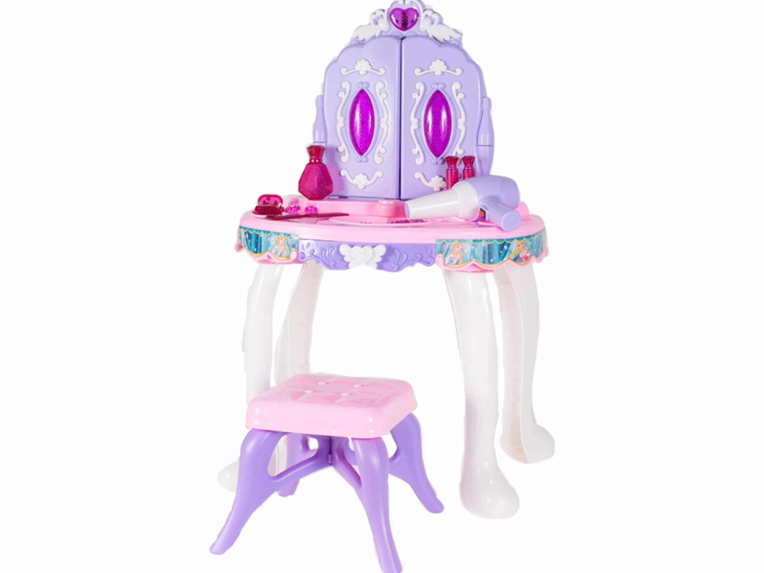 MalPlay 5901924214946 Toaletka Małej Księżniczki Z Mp3 ,wielokolorowy