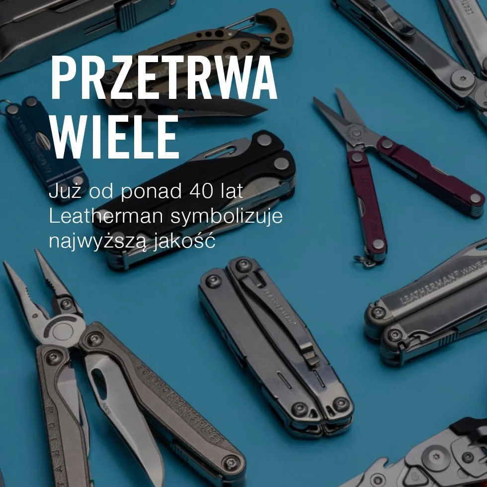LEATHERMAN Etui - Oryginalne nylonowe etui, akcesoria dodatkowe do narzędzi wielofunkcyjnych, pasuje do modeli Charge, Crunch, Rebar, Rev, Sidekick Skeletool, Wave i Wingman, rozmiar L, kolor czarny