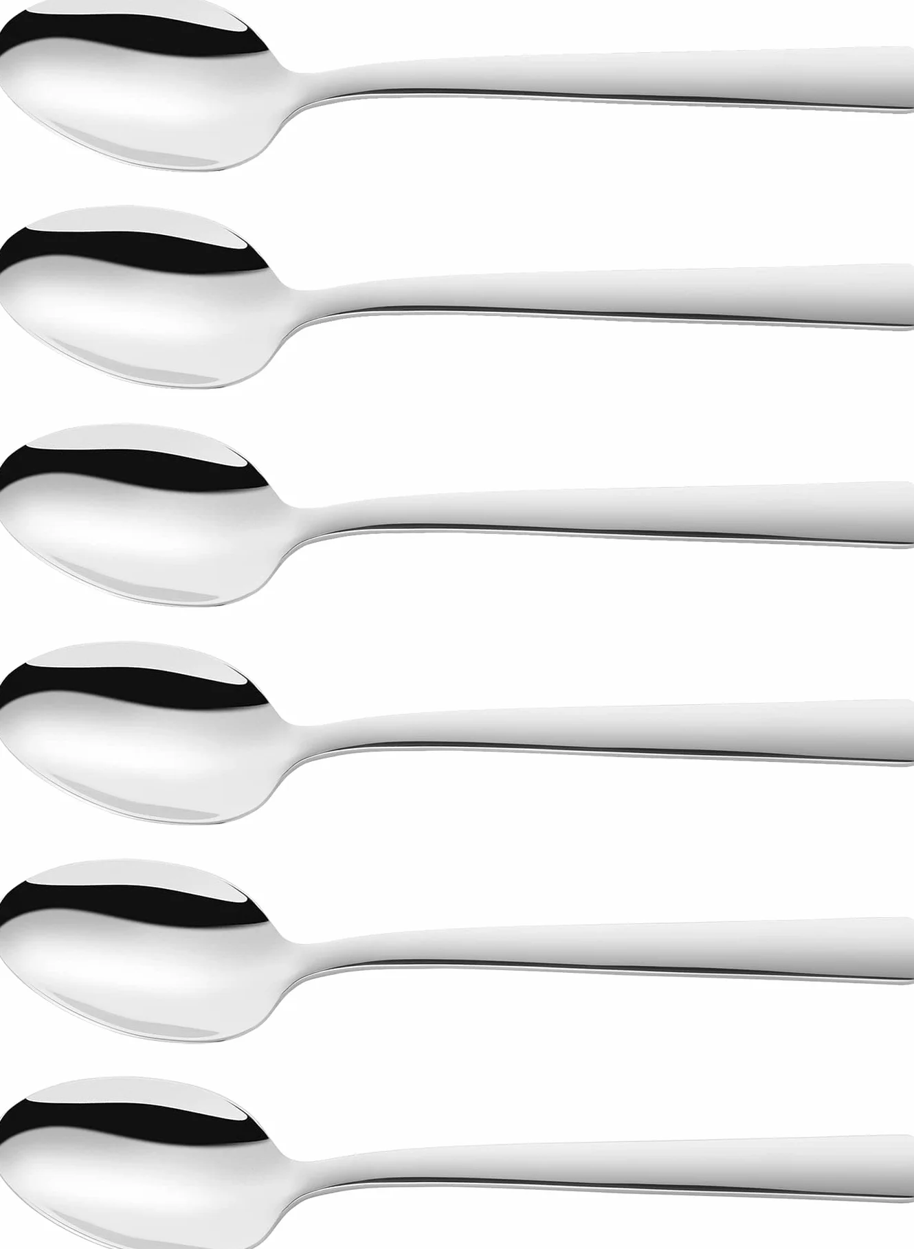 ZWILLING Kolacja, 6 łyżeczek do espresso, stal nierdzewna, srebrna