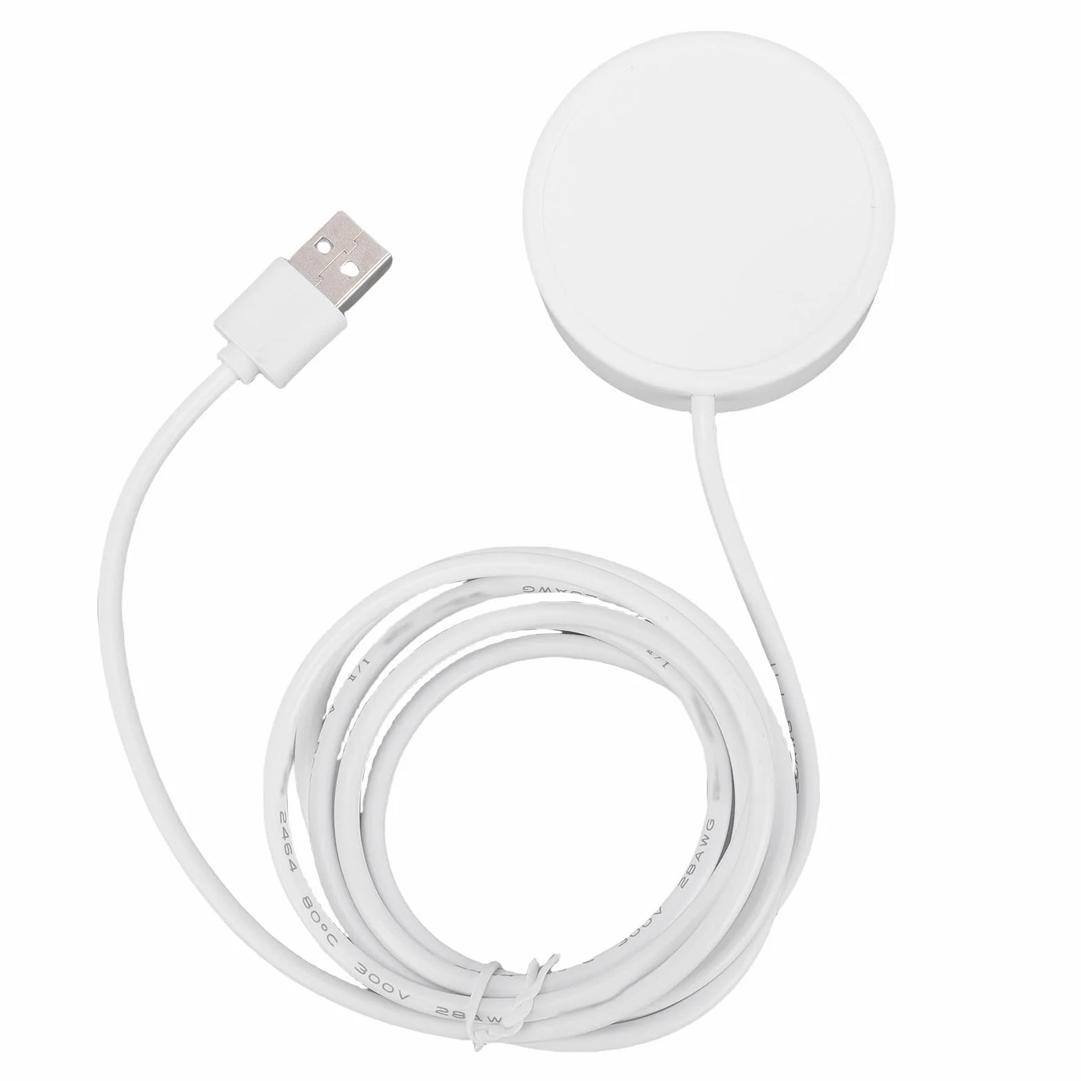 Vikye Czytnik Linii Papilarnych USB dla Wygranych Hello, Dotykowy Skaner Biometryczny 360° dla Wygranych 10/11 z reakcją 0,5 Sekundy, Obsługuje 10 Odcisków Palców, Kabel 1,5 M