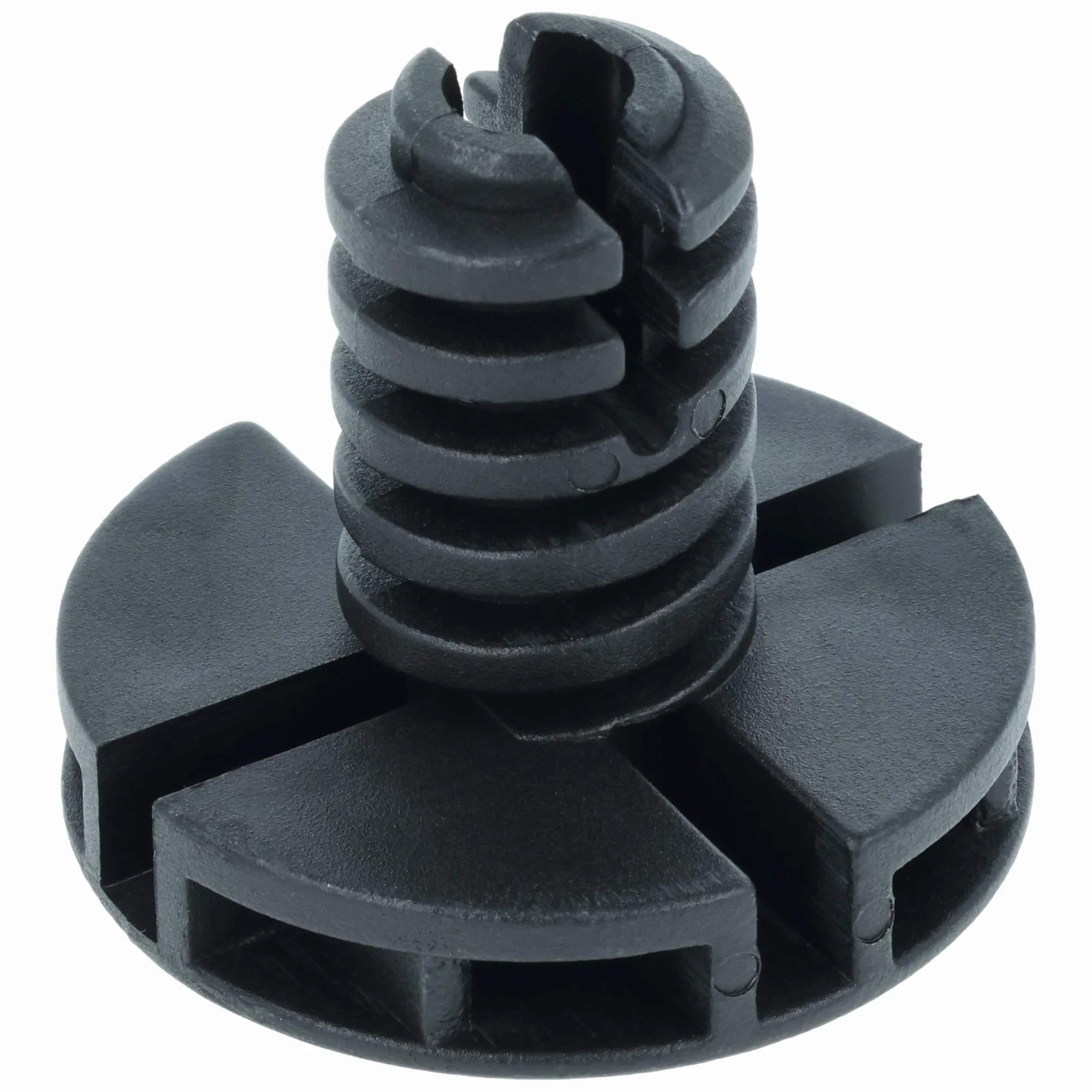 vhbw 4 x noga do poziomowania kompatybilna z suszarką AEG T8DE94EW, T8DE86AS, T8DE86CS, T8DE886CS, T8DE88595D, suszarka do włosów - nóżki 3,5 cm, czarna