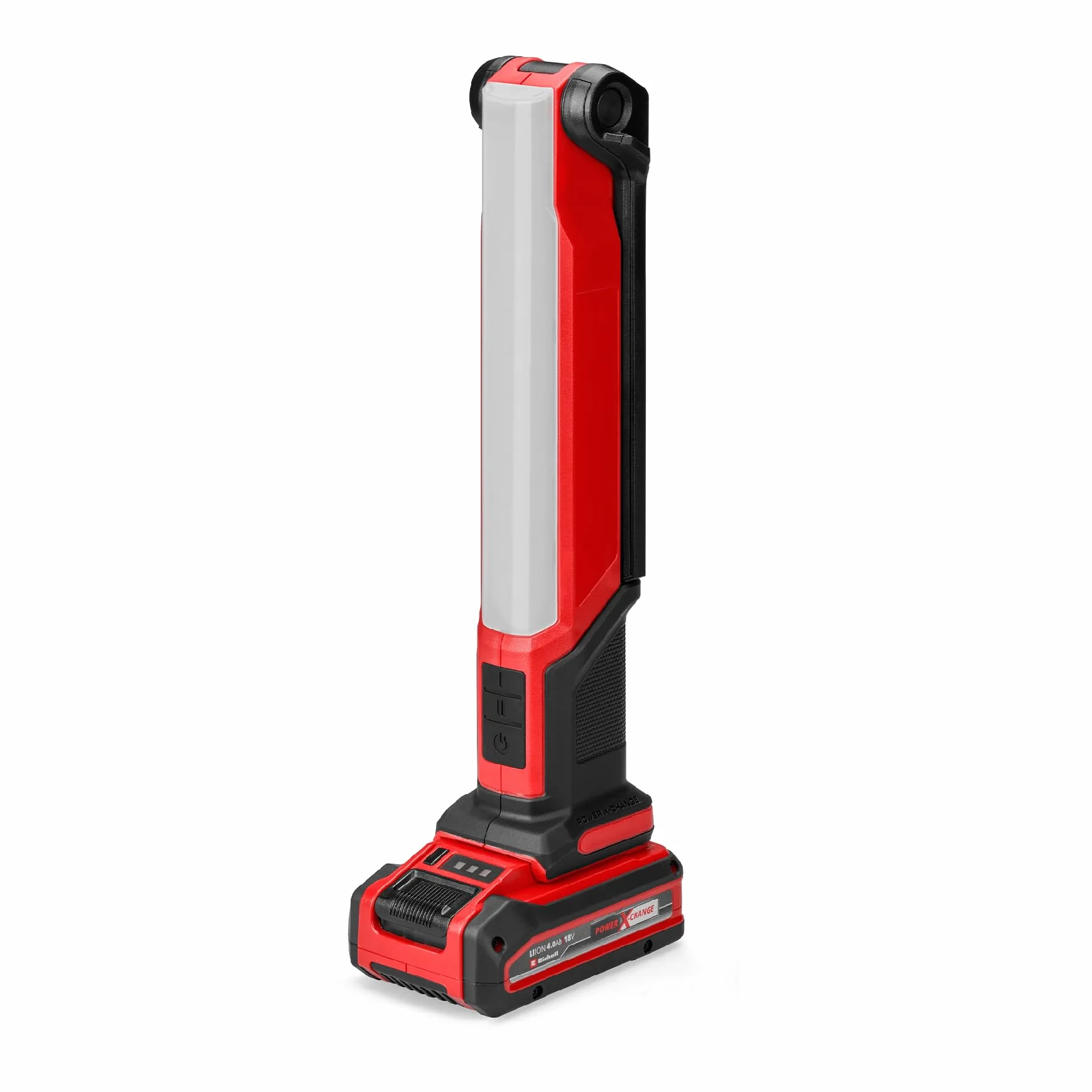 Einhell Bezprzewodowa lampa TE-CL 18/1000 S Li-Solo Power X-Change (18 V, składana głowica świetlna, 3 opcje oświetlenia, 15 diod LED, 1000 lumenów, 5700 K, bez baterii)