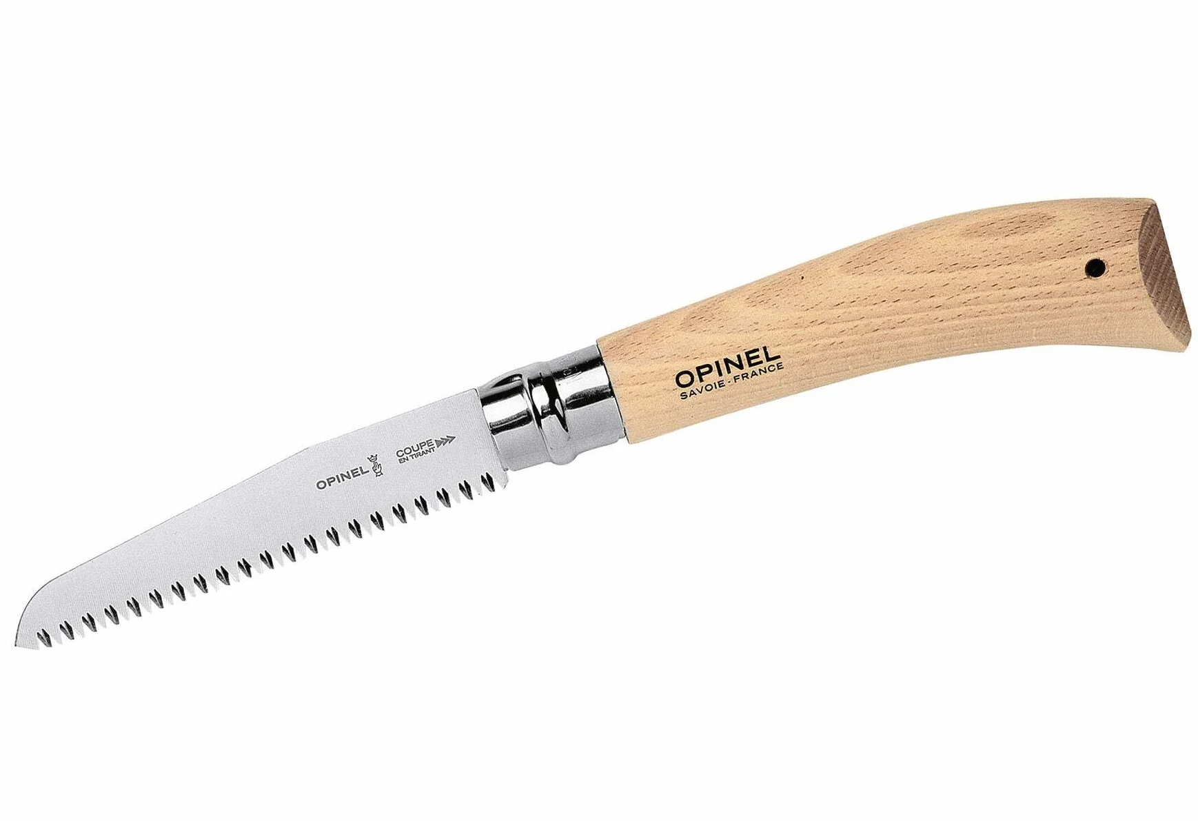 Opinel Piła składana - idealne narzędzie ogrodnicze i zewnętrzne, brązowa 000658