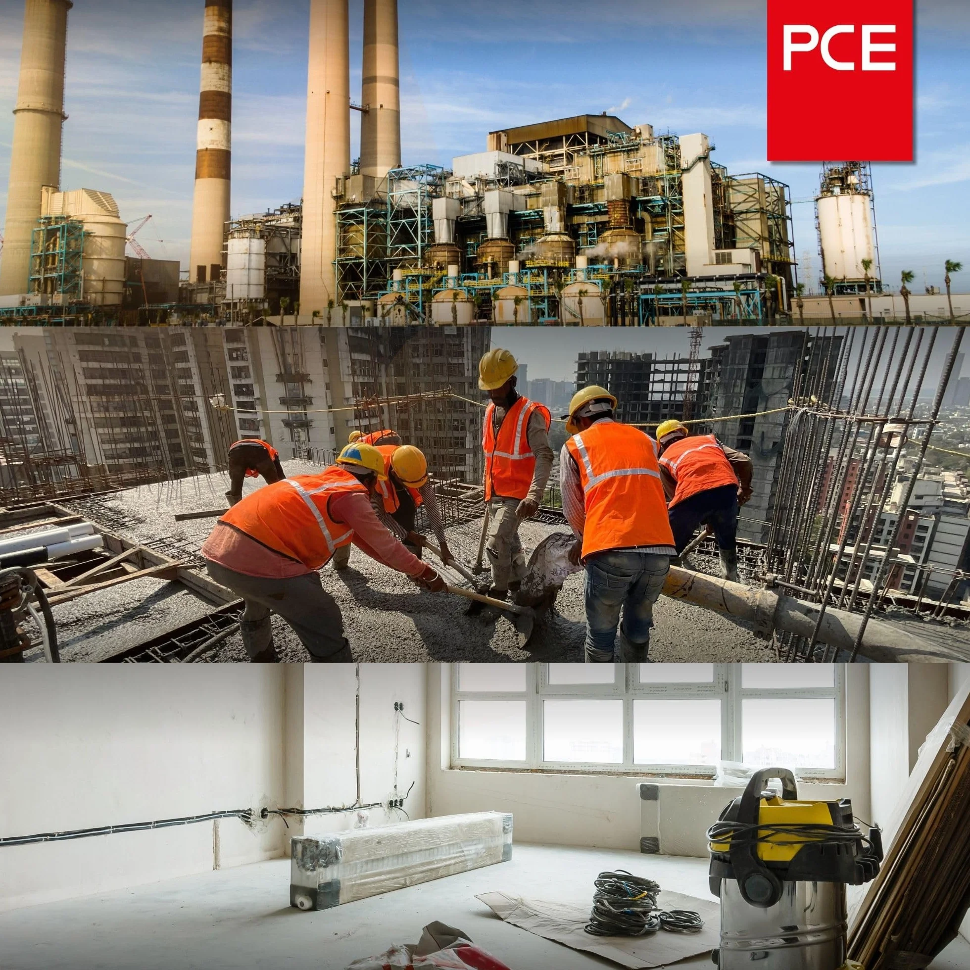 PCE 8025-6 wtyczka kątowa CEE, 32 A, 5-biegunowa, 6 h, IP44, Twist, czerwona, 400 V, kątowa wtyczka przemysłowa CEE, ochrona przed rozbryzgami wody, wtyczka CEE do warsztatu, generatora i przyczepy