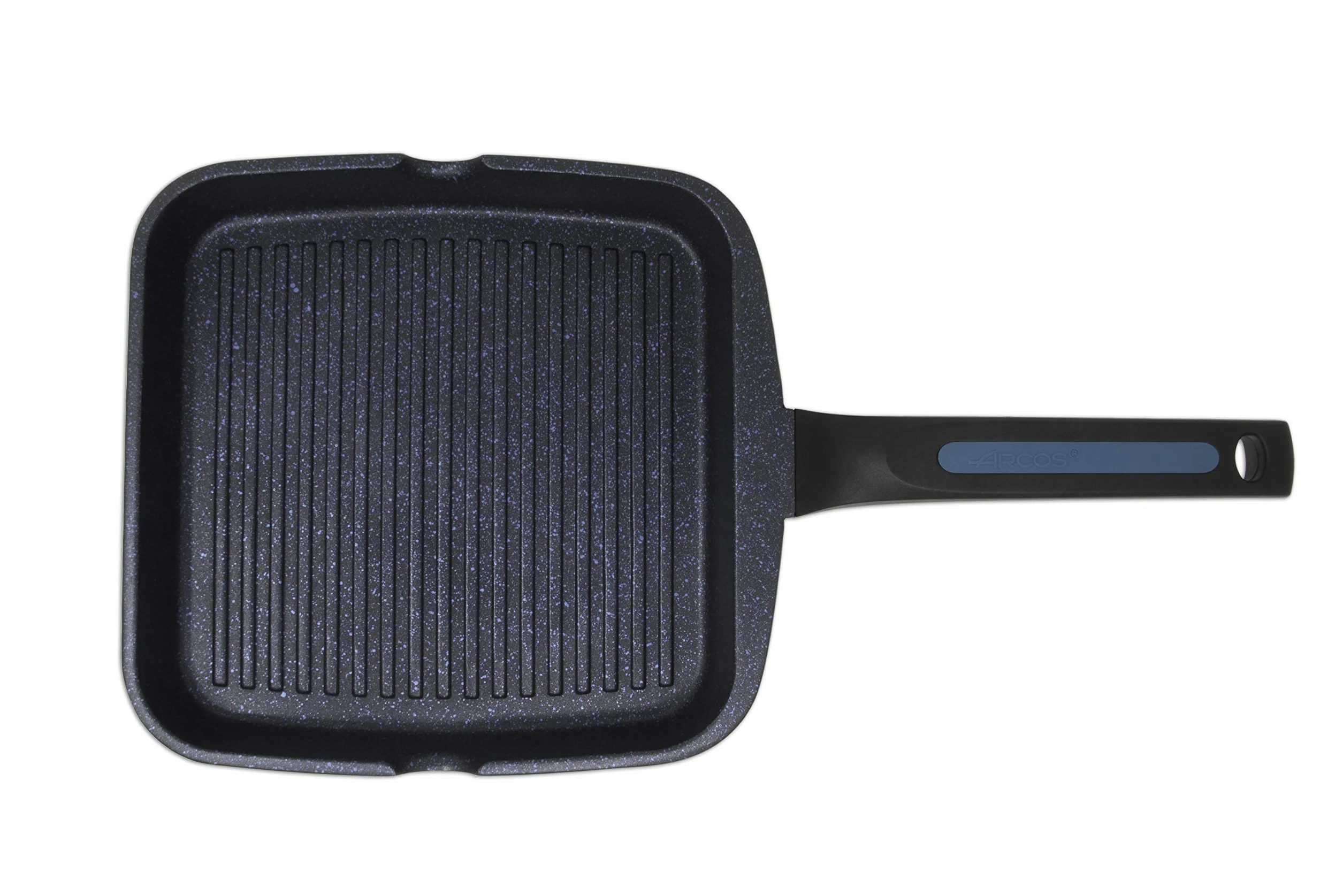 Arcos Seria Thera Grill nieprzywierający 24x24 cm odlew aluminiowy ergonomiczny uchwyt z tworzywa sztucznego i silikonu
