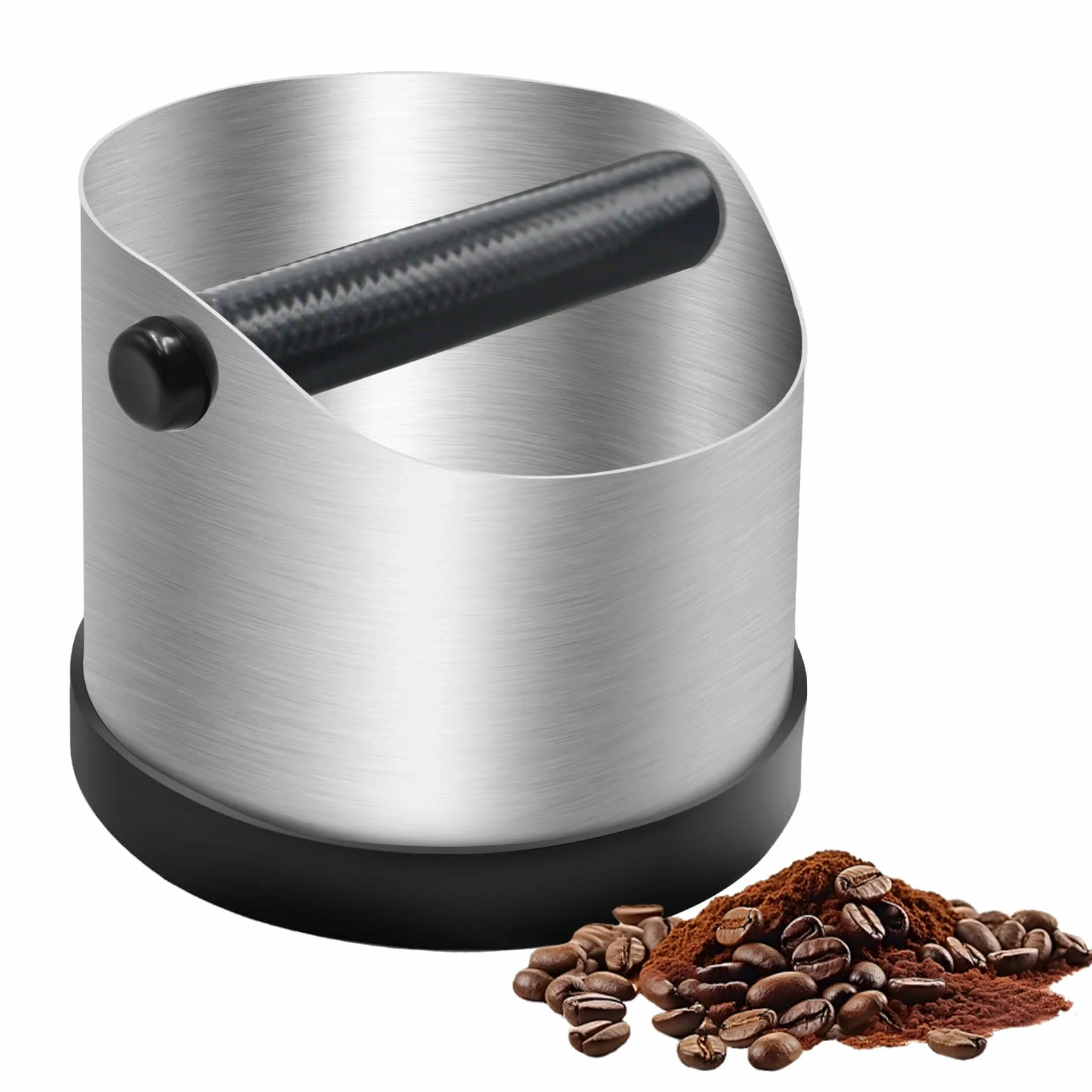 Pojemnik do wybijania fusów dla uchwytów sitowych, 700ML stal nierdzewna pojemnik do wybijania fusów kawy, Coffee Knock Box, pudełko do wybijania fusów kawy, akcesoria baristy do recyklingu fusów kawy