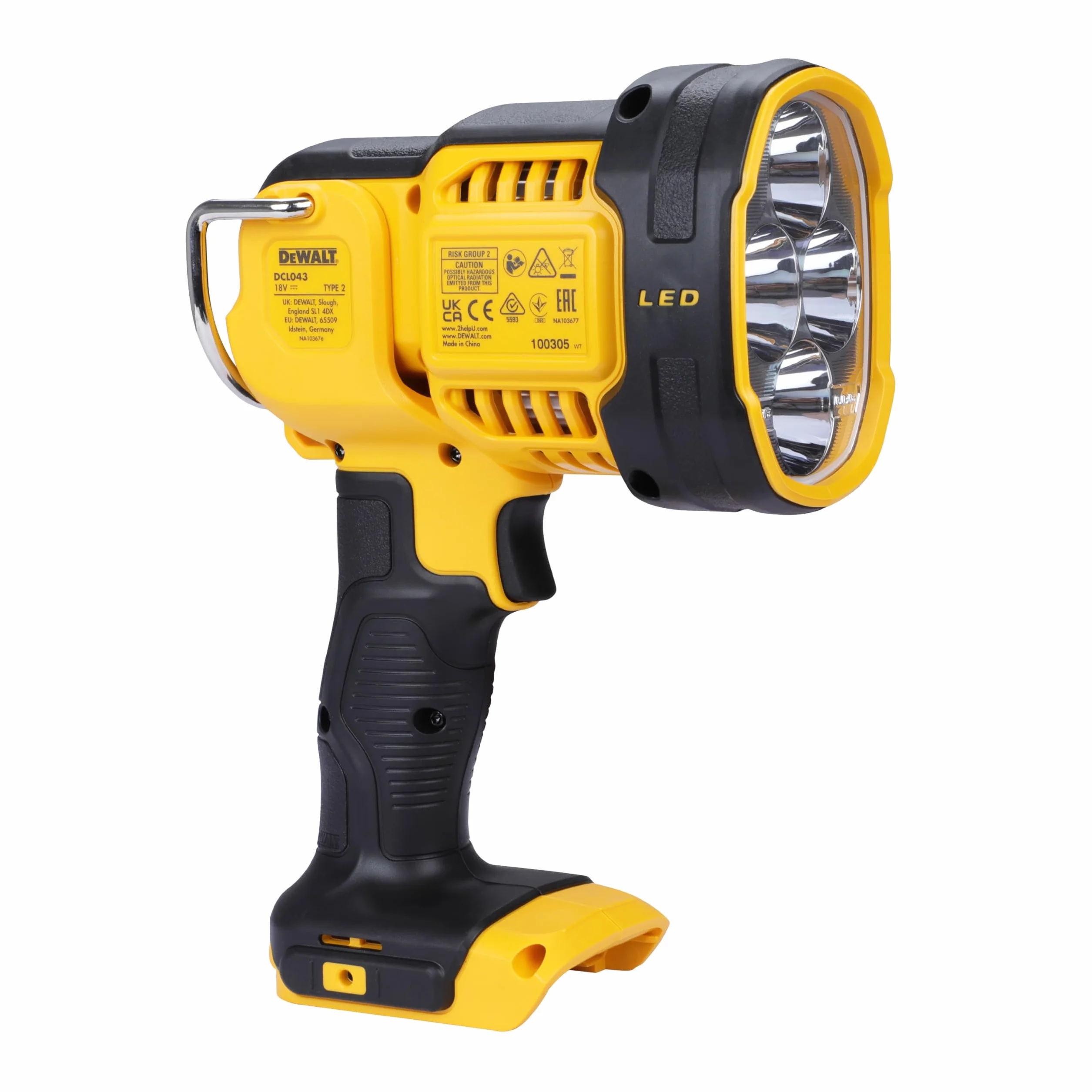 DEWALT Skuteczny Latarka luz led faro xr 18v 1.000 lúmenes bez ładowarka/akumulator dla profesjonalistów i majsterkowiczów do pracy profesjonalnej 18v